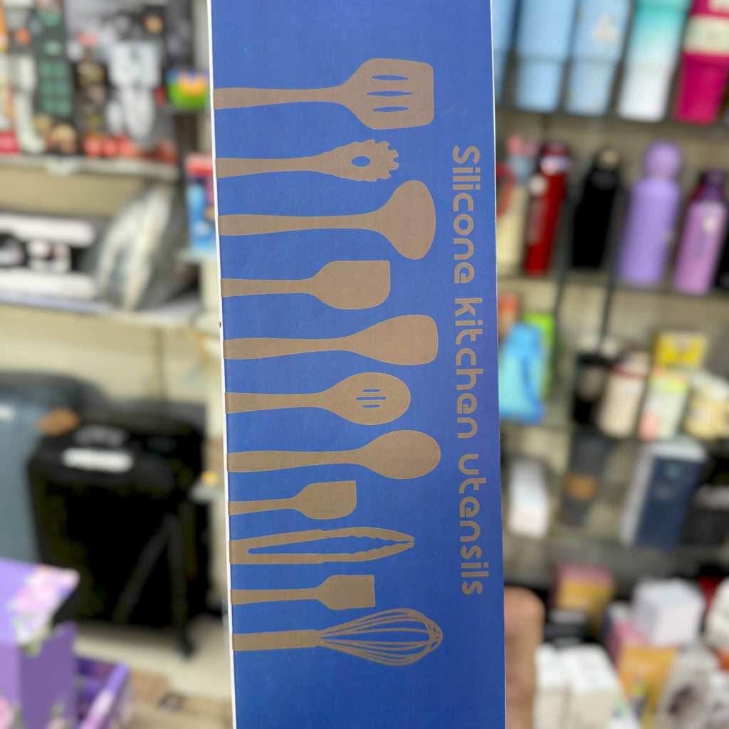 12pcs AMD Silicone Kitchen Spoon Set