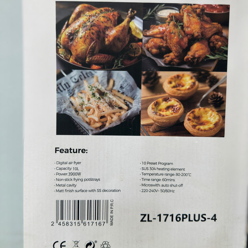 Uakeen 10L Digital Air Fryer ZL-1716 PLUS