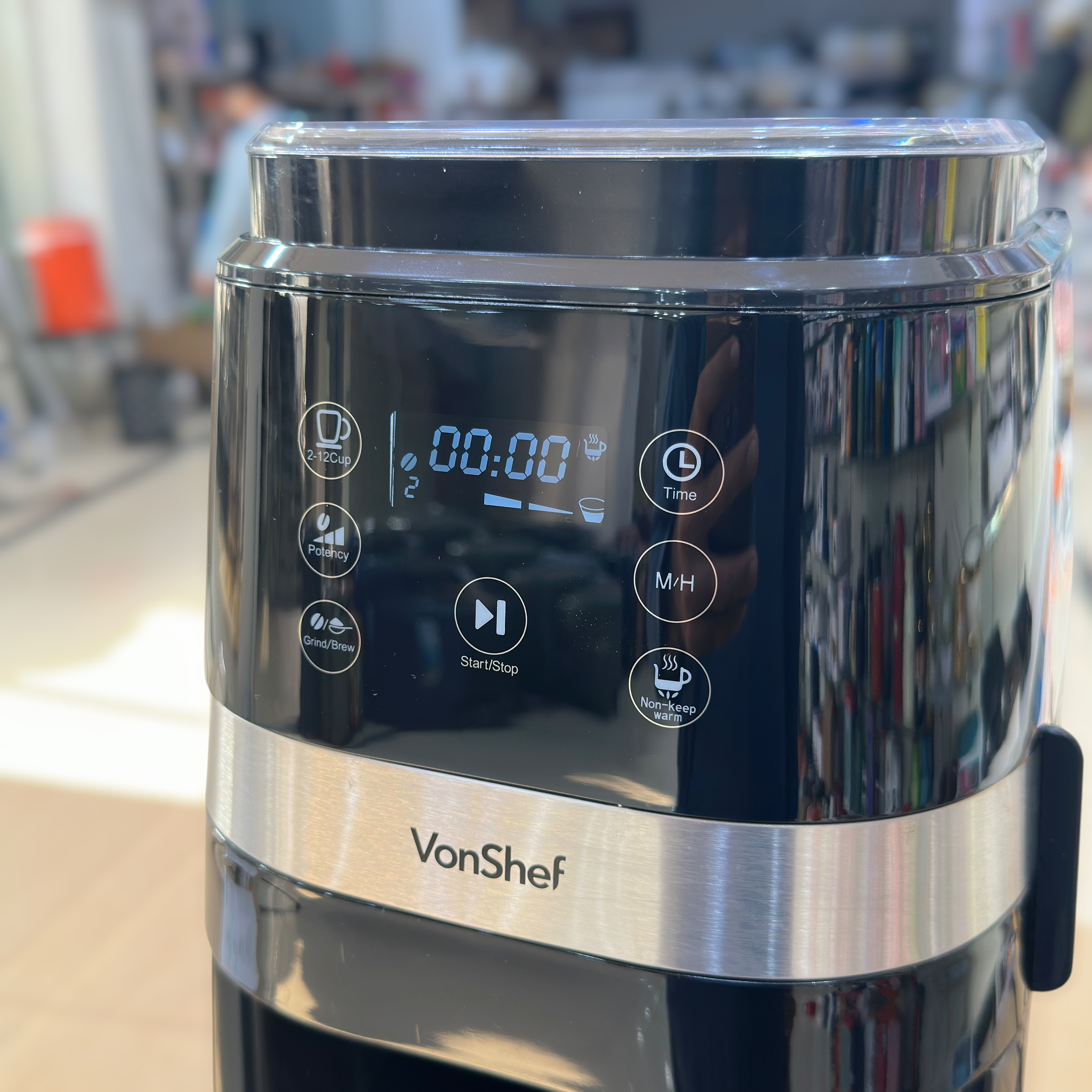 VONSHEF Digital Coffee Machine