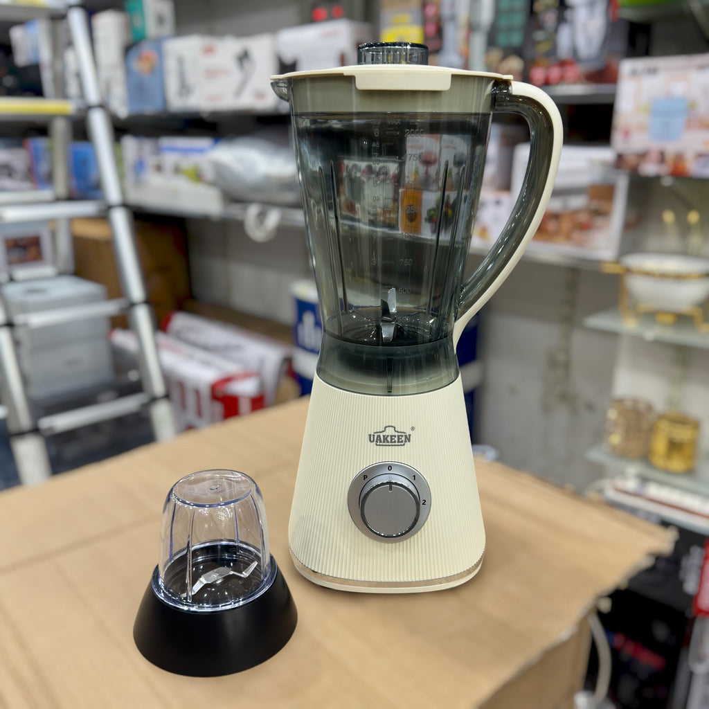 Uakeen 2 in 1 Blender Grinder Set ZL-1315