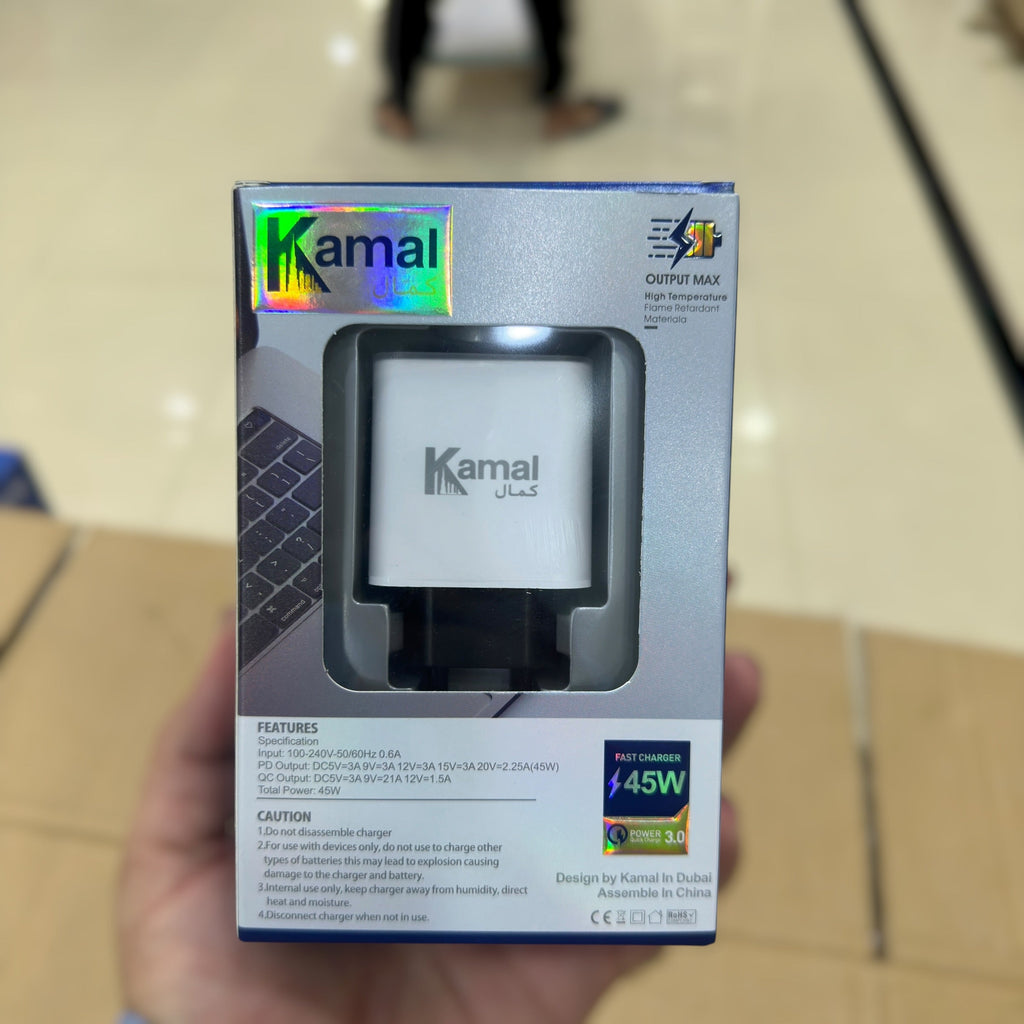 Kamal 45W Super Fast Mobile Charger K809