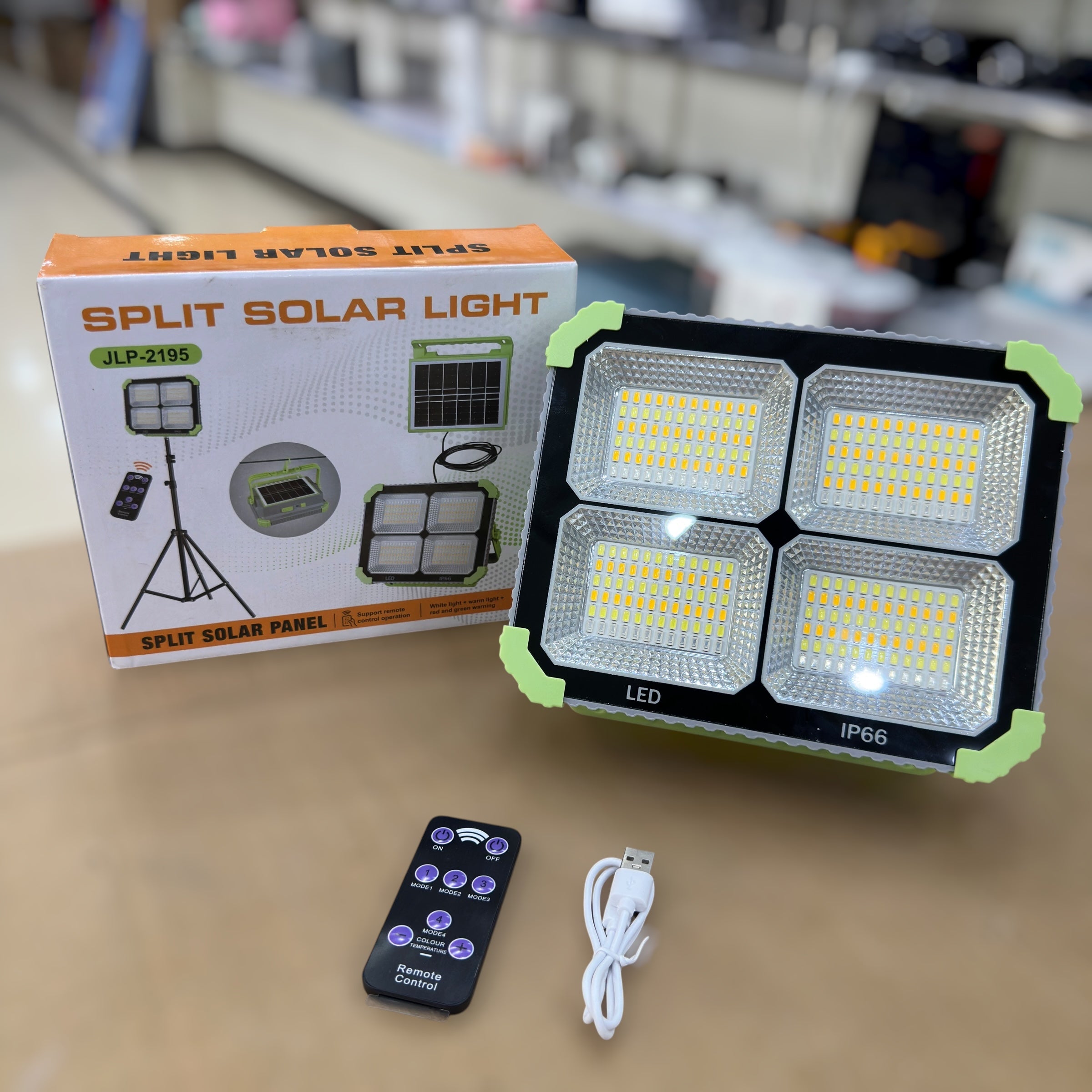 Split Solar Light with Remote Control