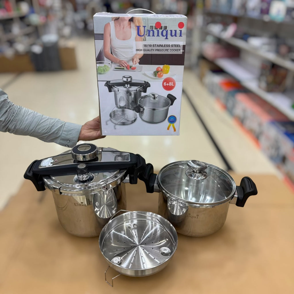 Uniqui 6+8L Automatic Pressure Cooker