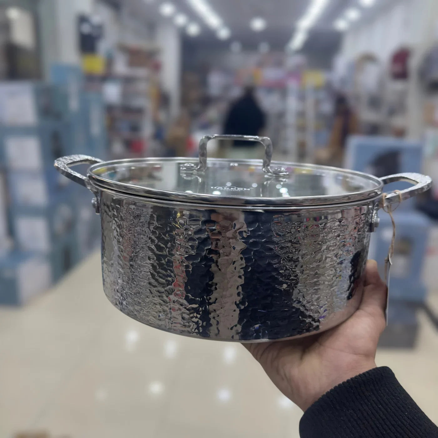Uakeen 6 Pcs Triply S/S Cookware Set