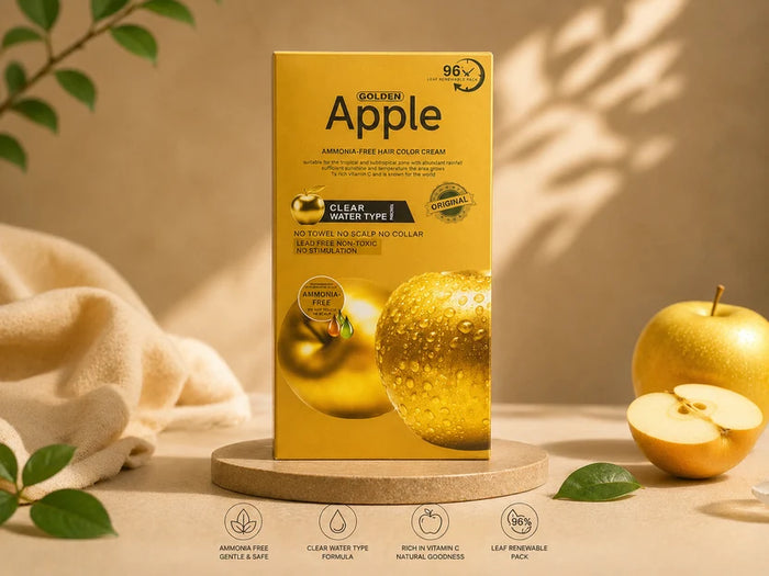 Golden Edition Apple Hair Colour – Long-Lasting Hair Color Cream