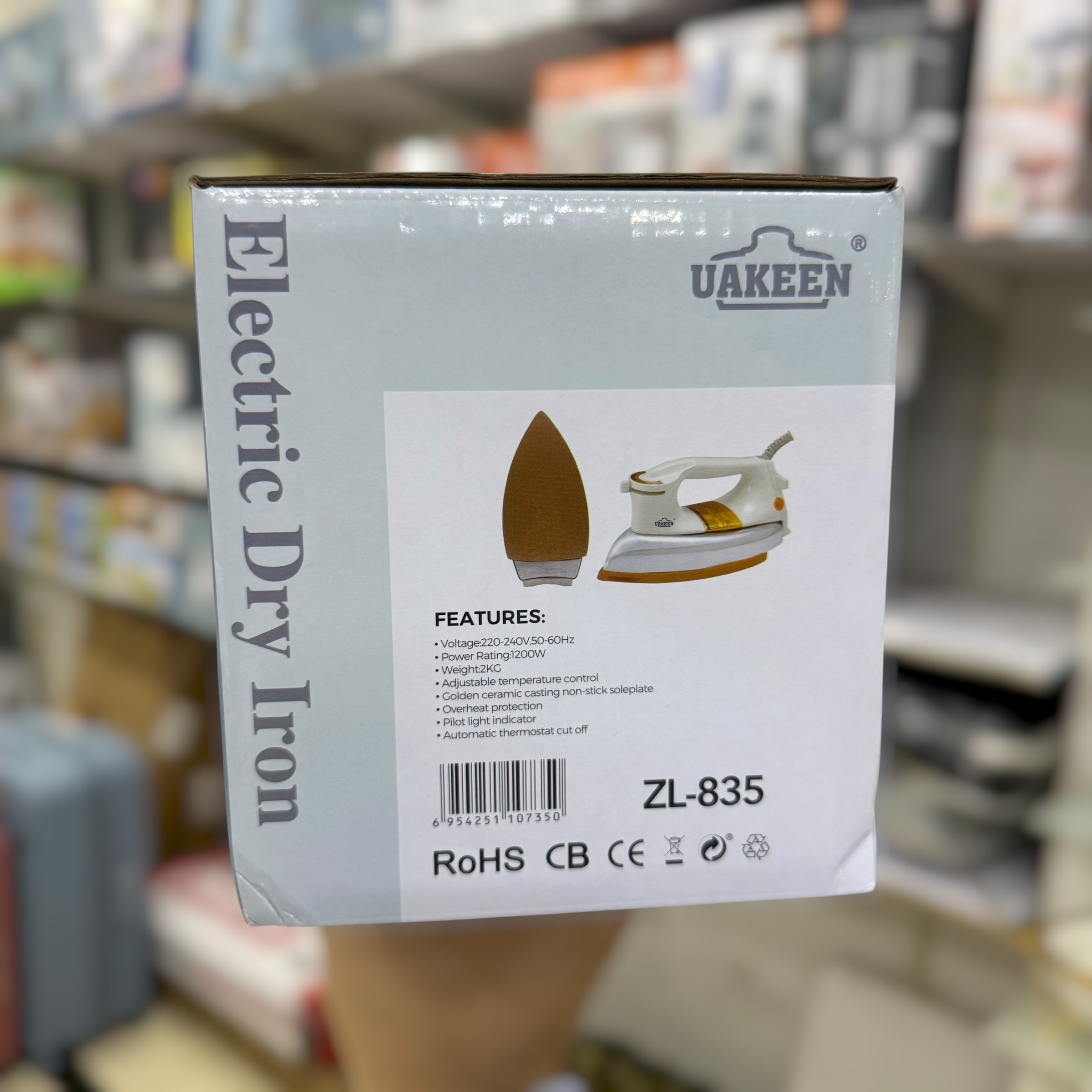 Uakeen Electric Heavy Dry Iron ZL-835