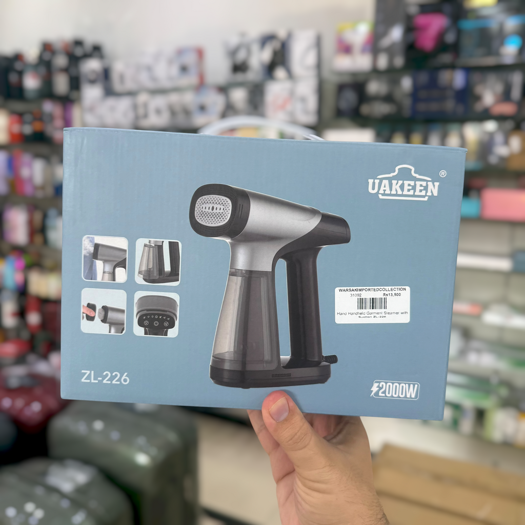 Premium Garment Steamer with Suction