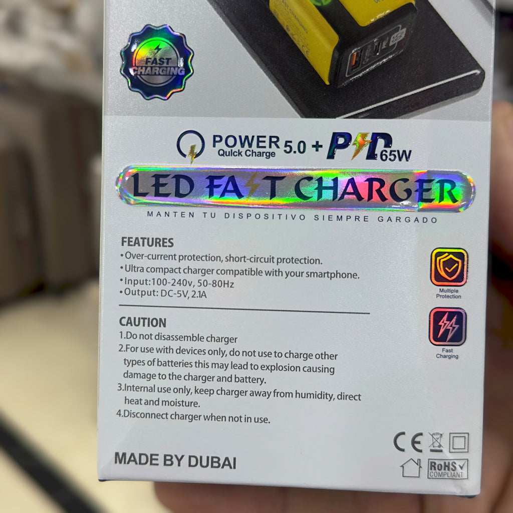 Kamal 65W Fast Charger KC012