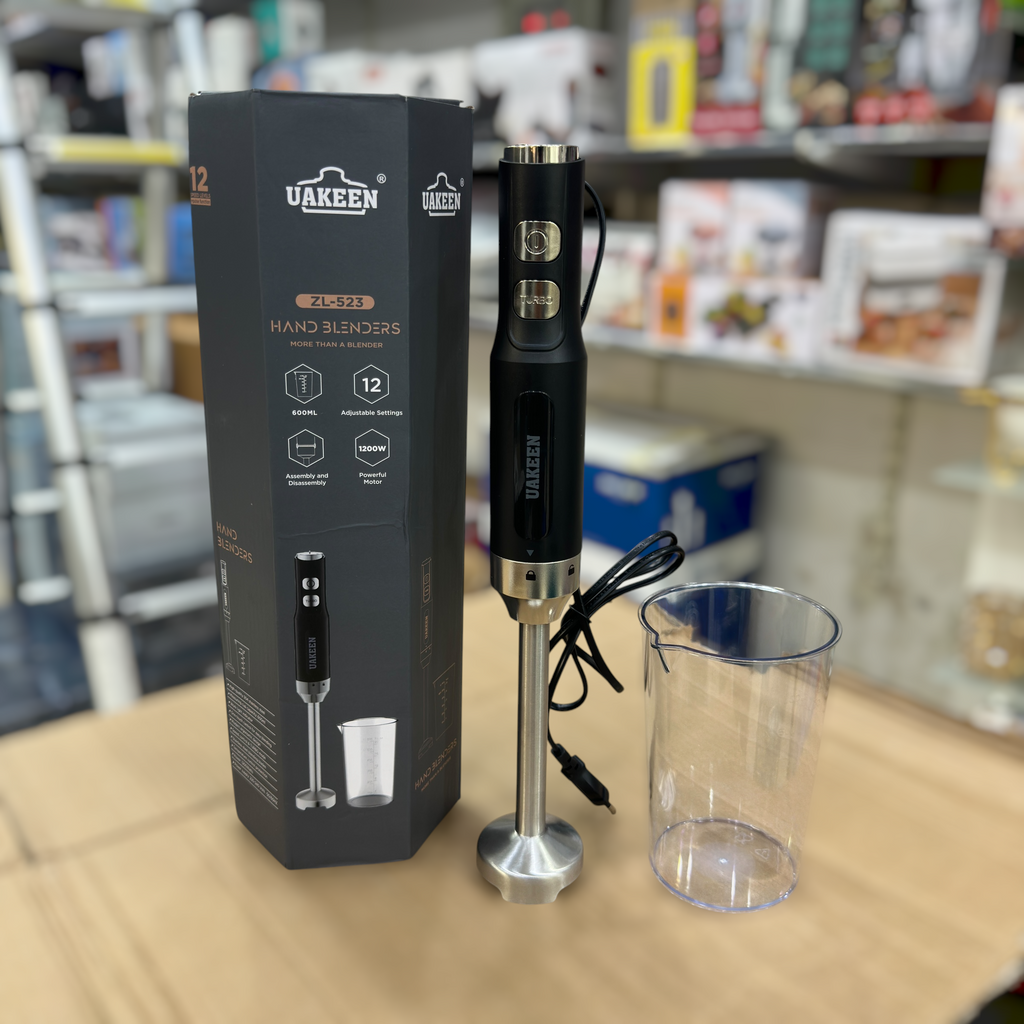Uakeen 2 in 1 Electric Hand Blender Set ZL-523