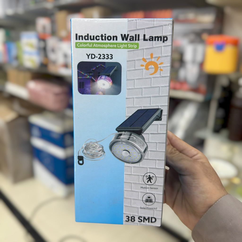 Induction 38 SMD Solar Wall Lamp YD-2333