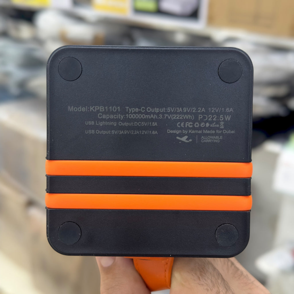 100000mAH Ghauri Camping Power Bank KPB1101