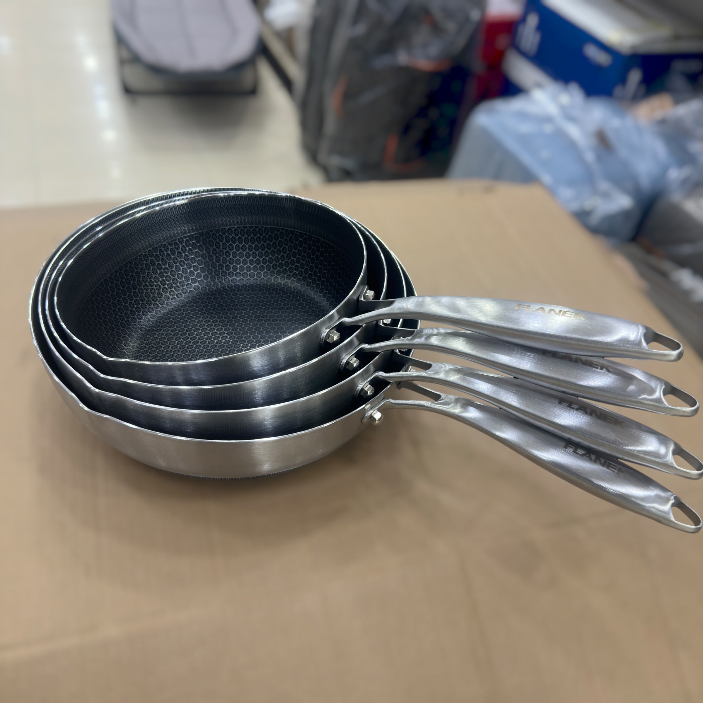 Deep Laser Coated Sauce Pan