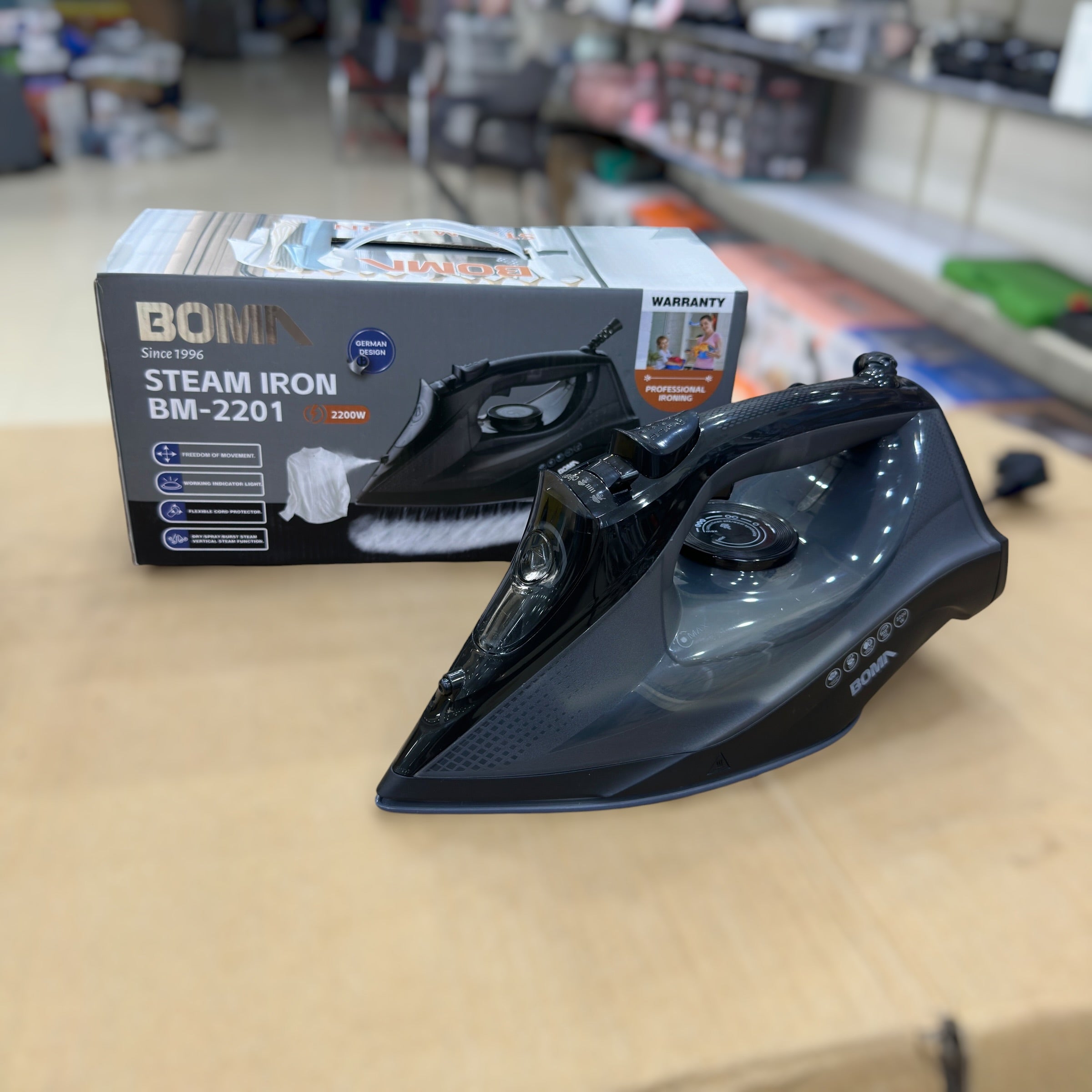 Boma Steam Iron BM-2201