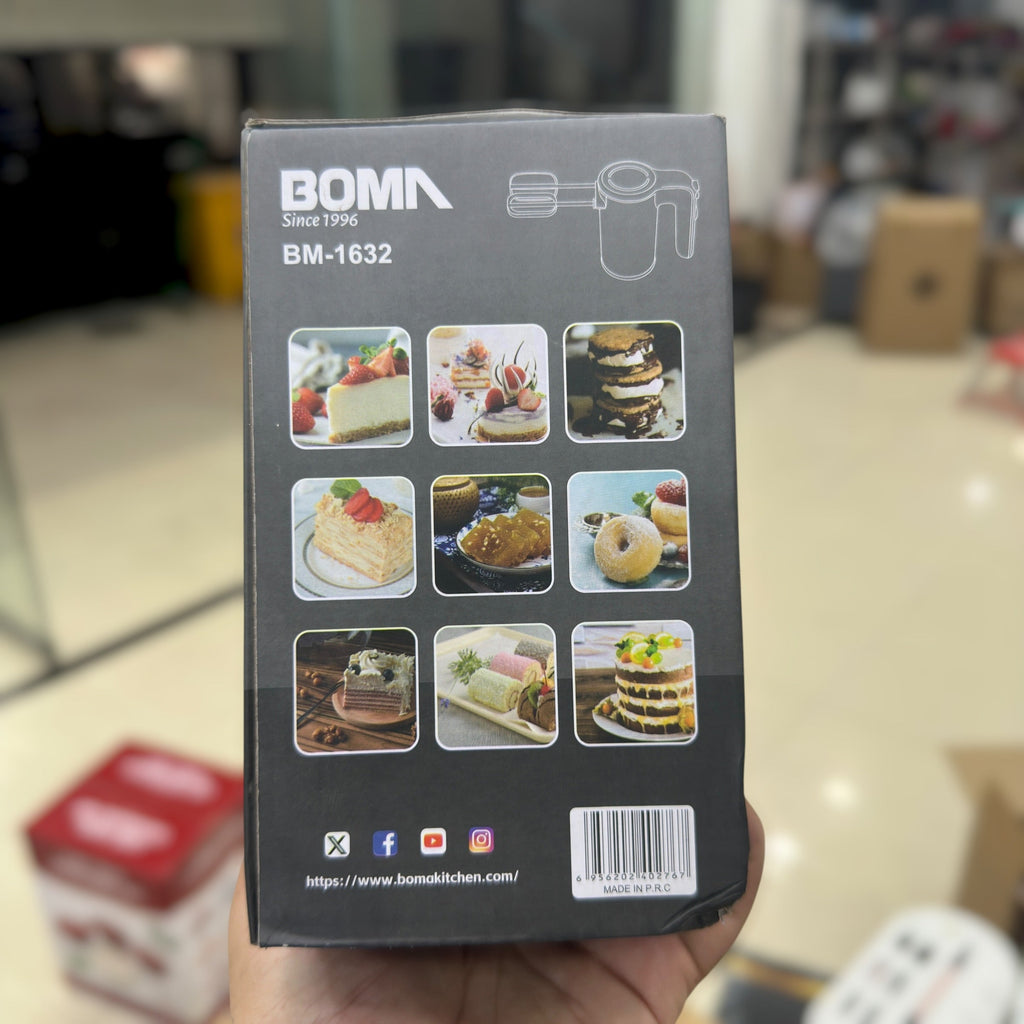 Boma 2 in 1 Electric Hand Mixer BM-1632