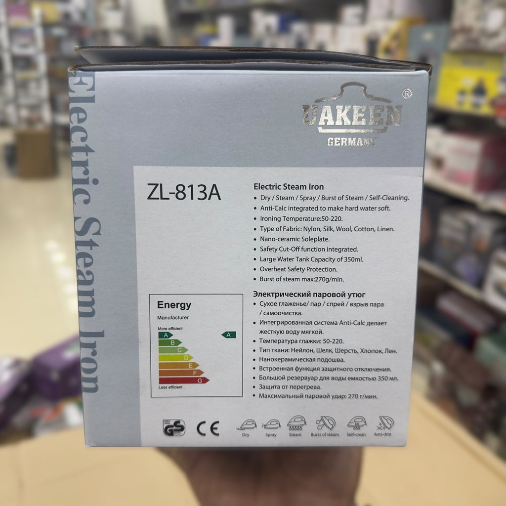 Uakeen Steam Iron ZL-813A