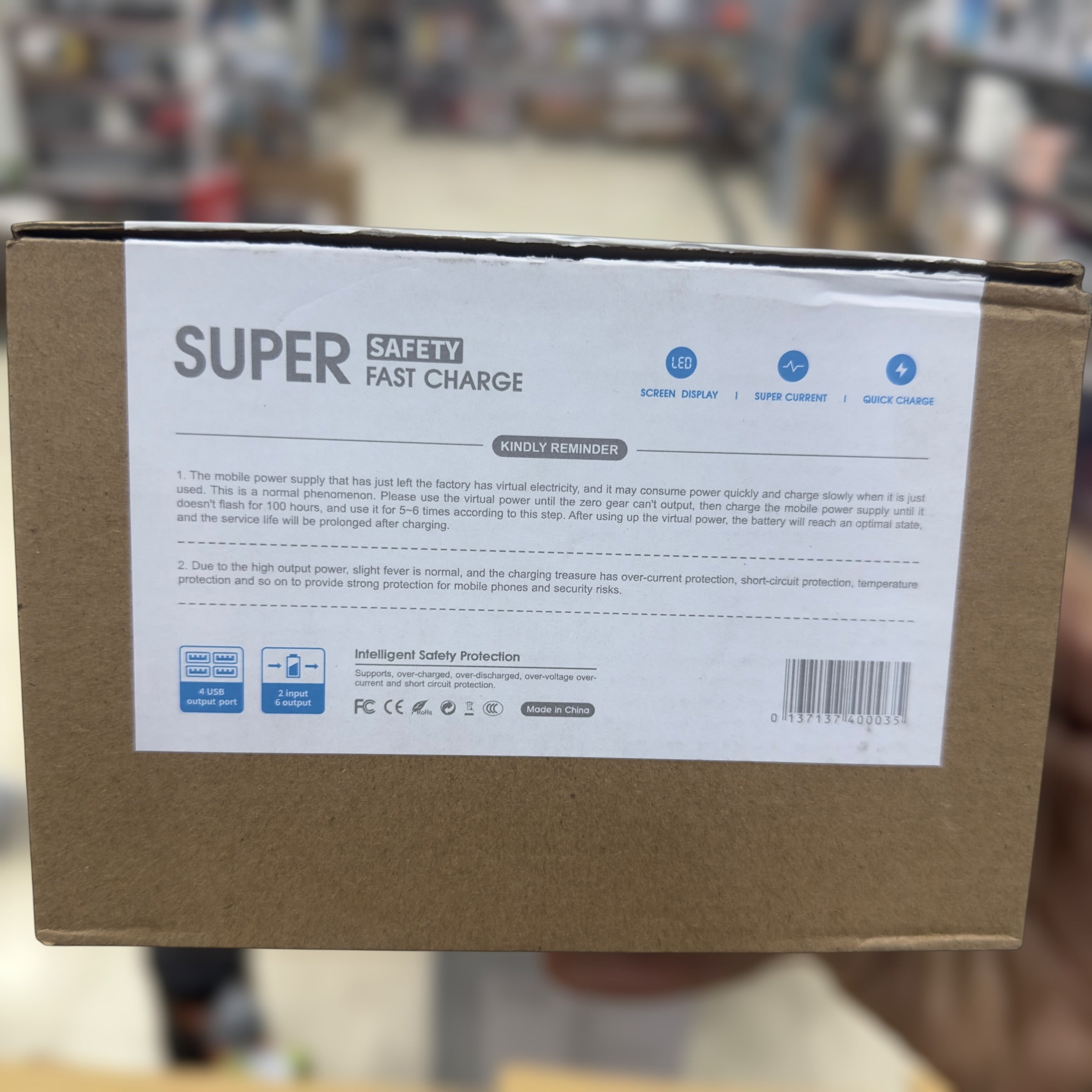 Fast Charging Power Bank S39