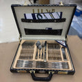 LYLIA 48pcs 12 Person Cutlery Set ￼