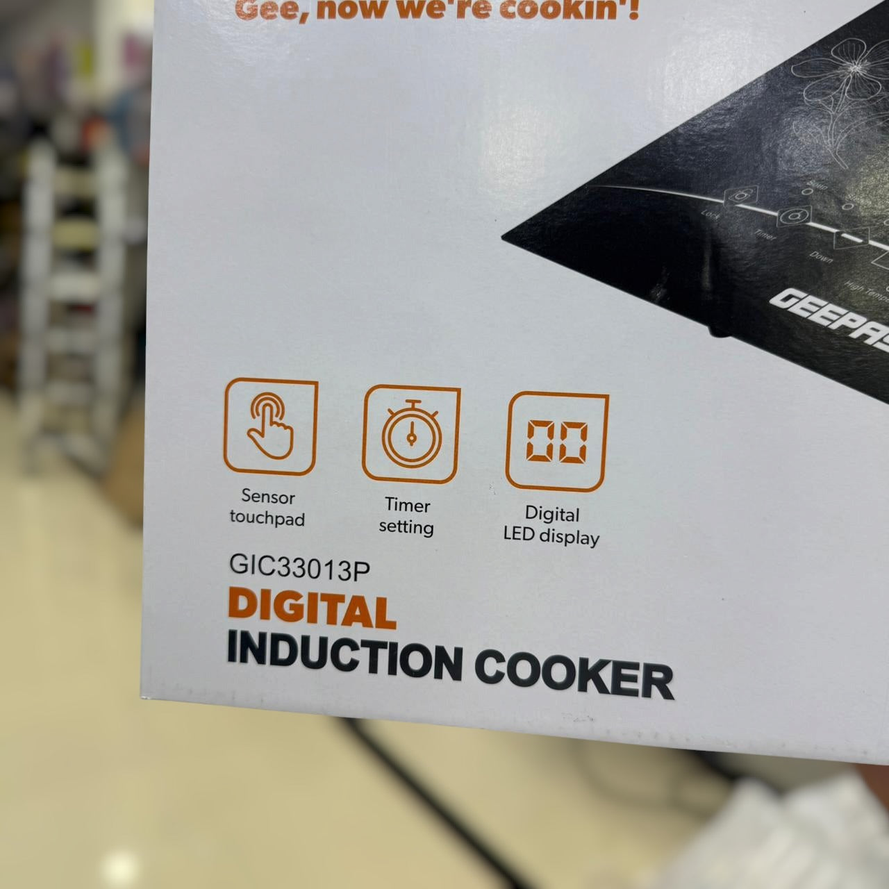 Geepas Induction Cooker Hot Plate 33013