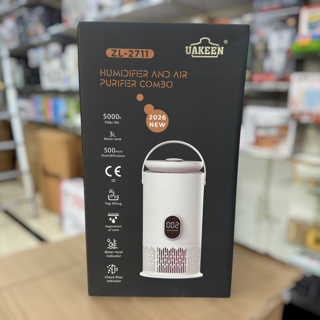 Uakeen Humidifier & Air Purifier Combo ZL-2711