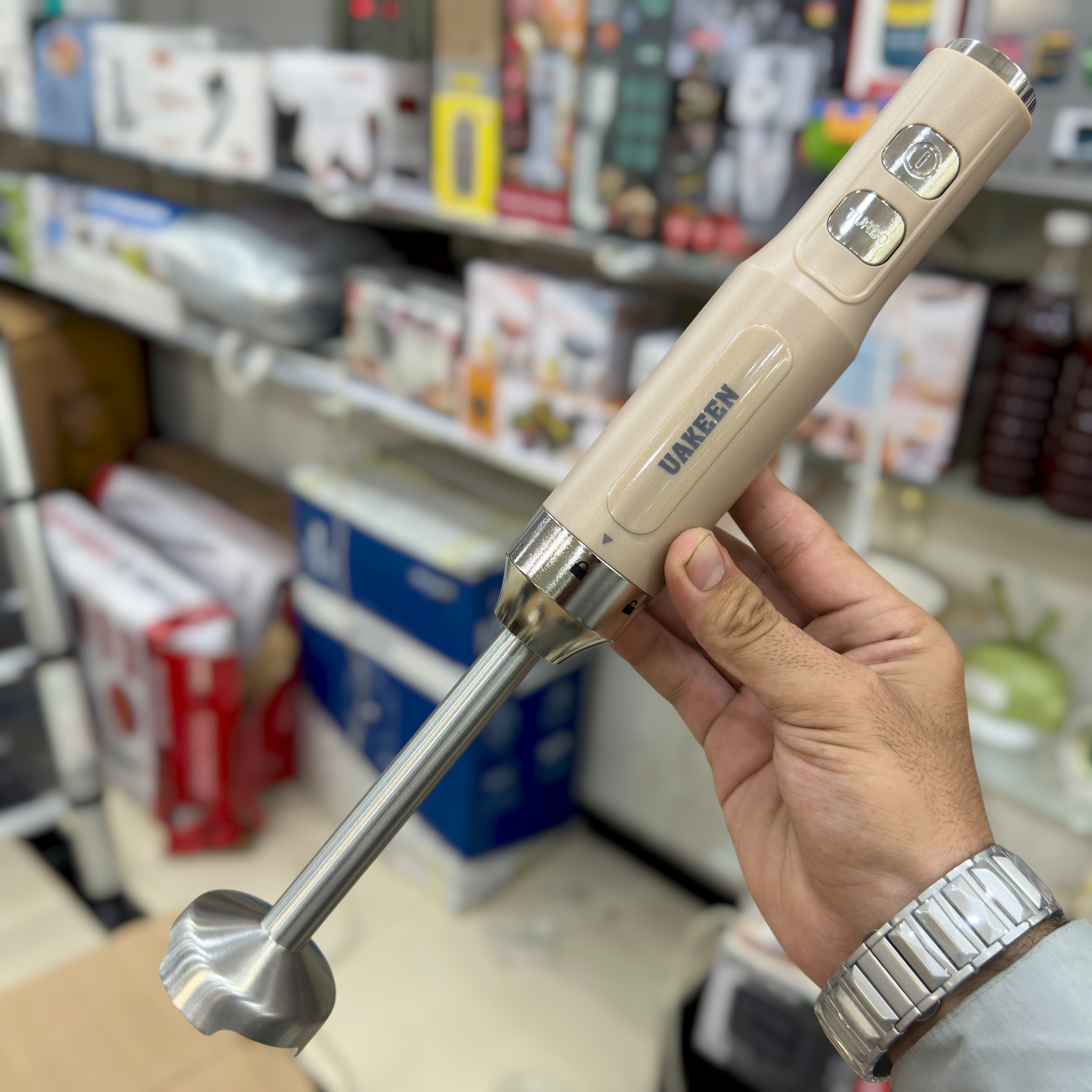 Uakeen 2 in 1 Electric Hand Blender Set Zl-524