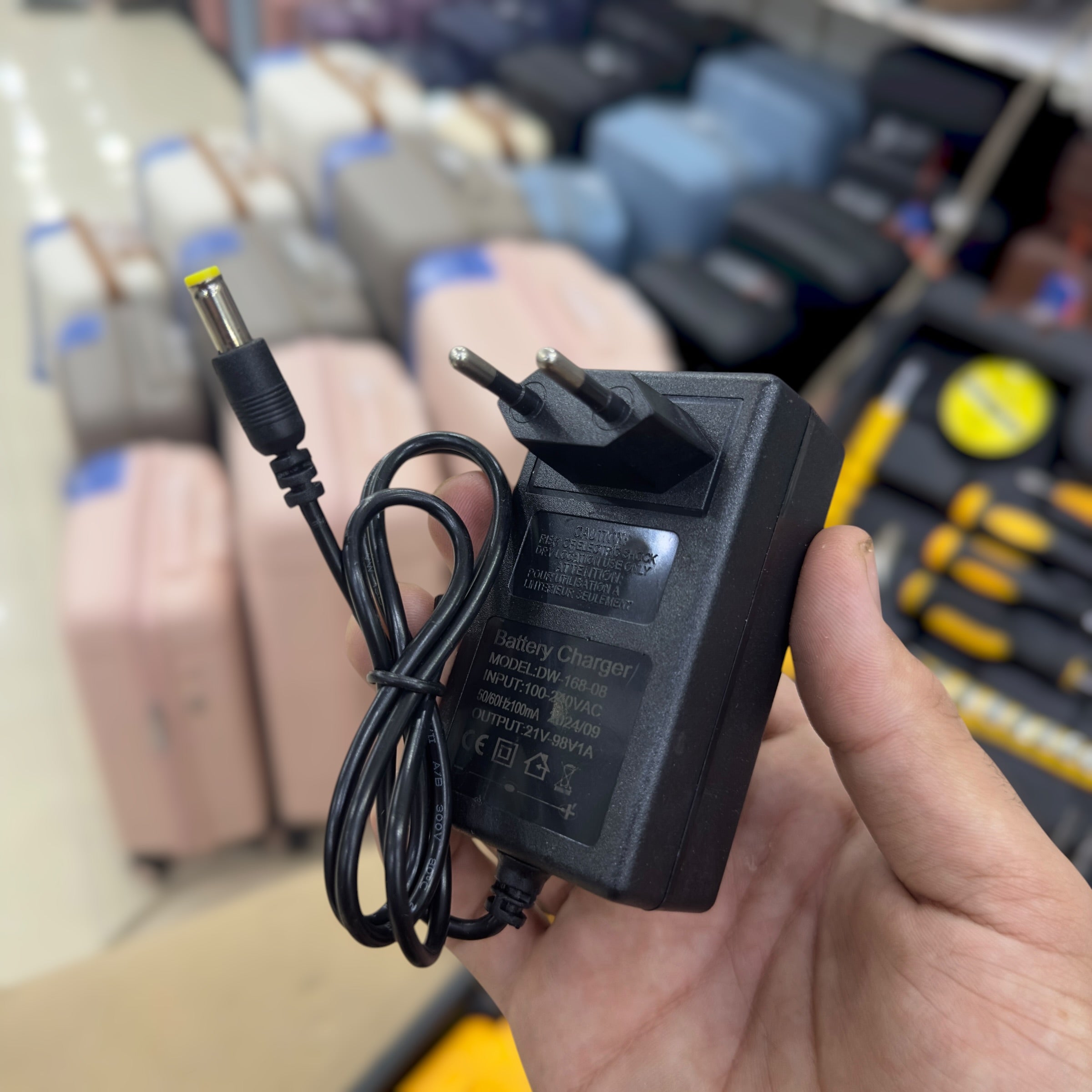 34Pcs Rechargeable Drill Machine with Tool Kit