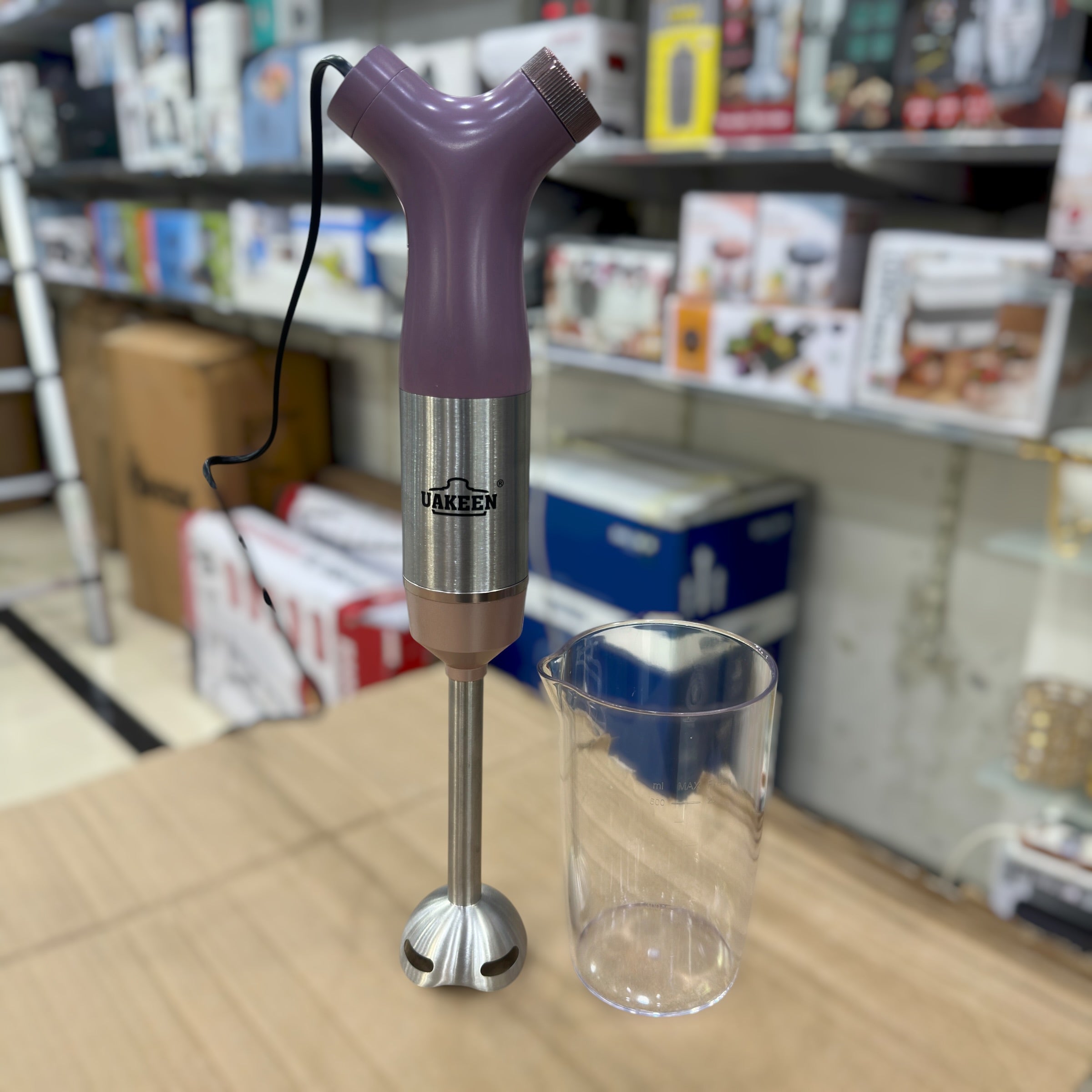 Uakeen Hand Blender with Cup ZL-529