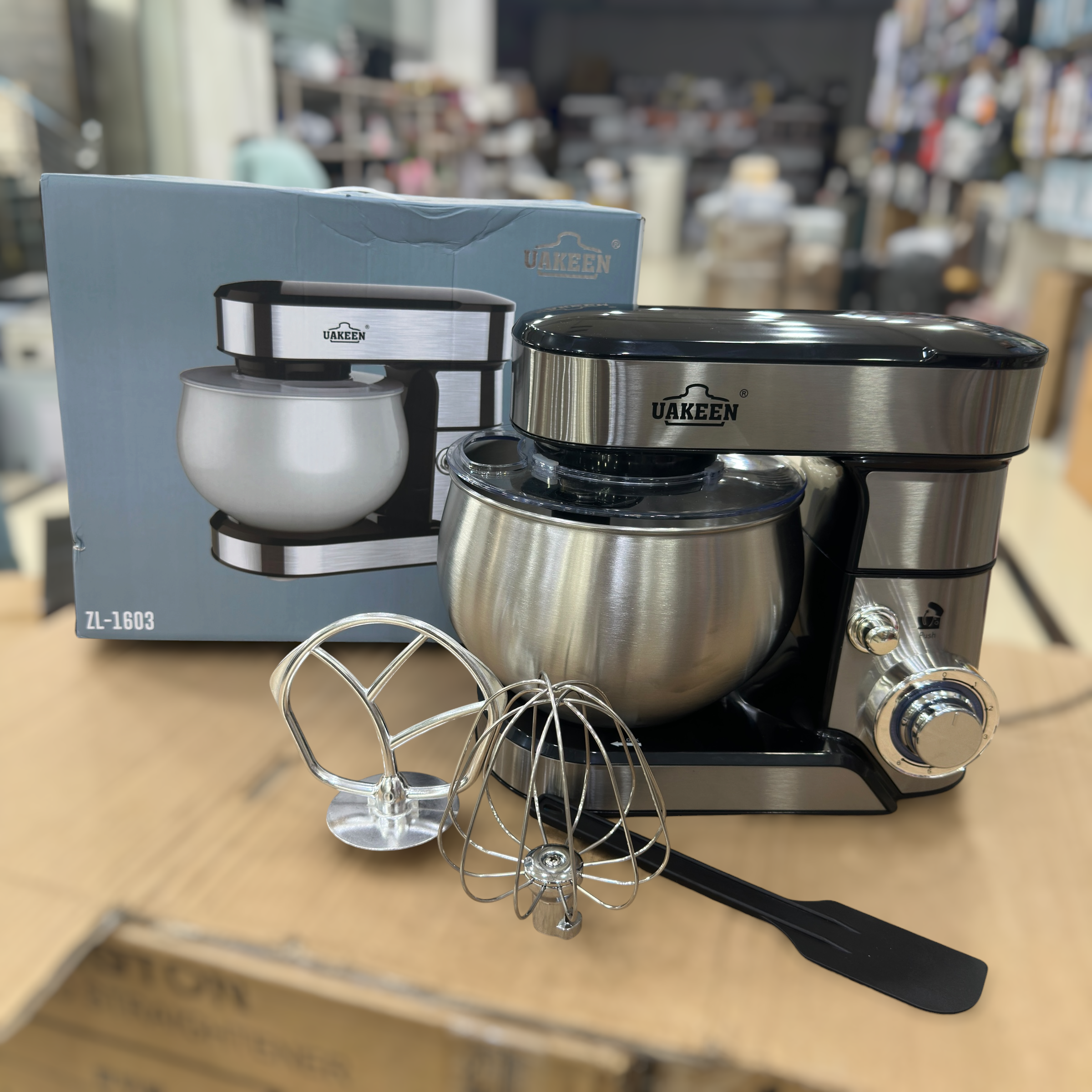 Uakeen 5L Electric Stand Mixer ZL-1603