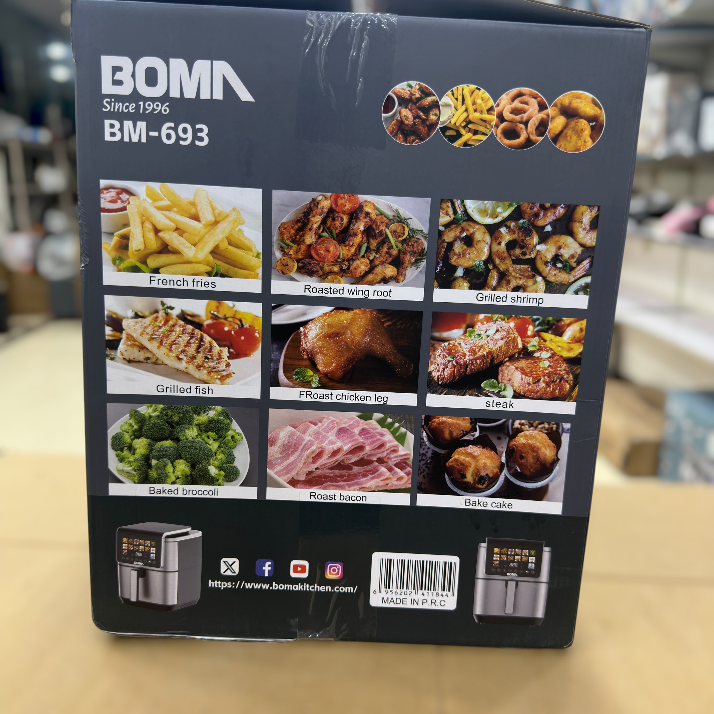 Boma 10L LED Display Air Fryer BM-693