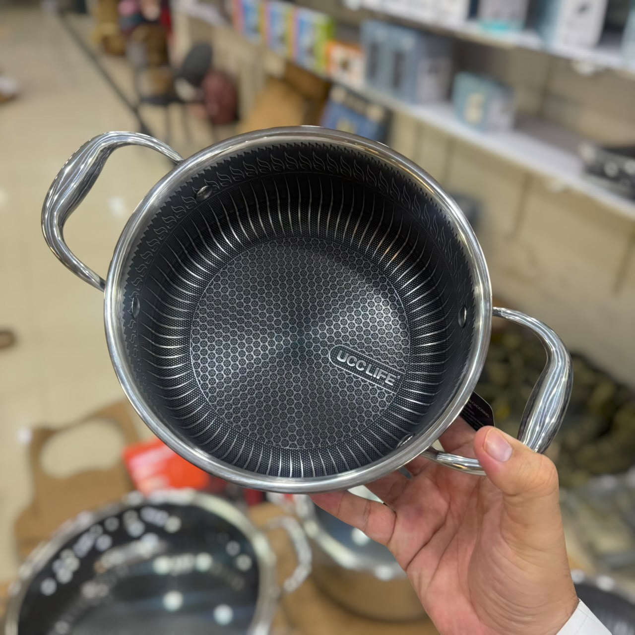 UCC LIFE Triply 11pc Laser Coated Cookware