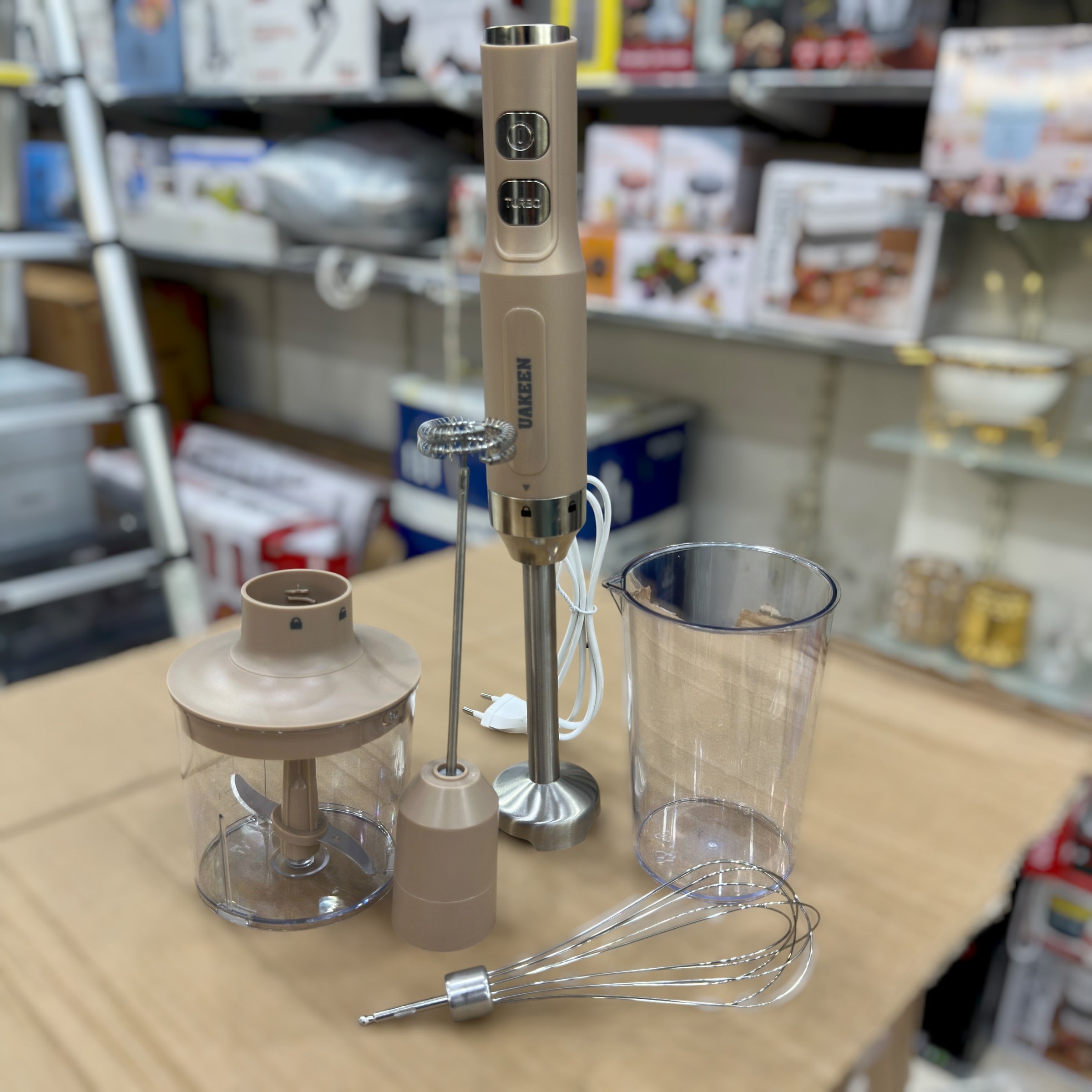 Uakeen 5 in 1 Electric Hand Blender Set ZL-526