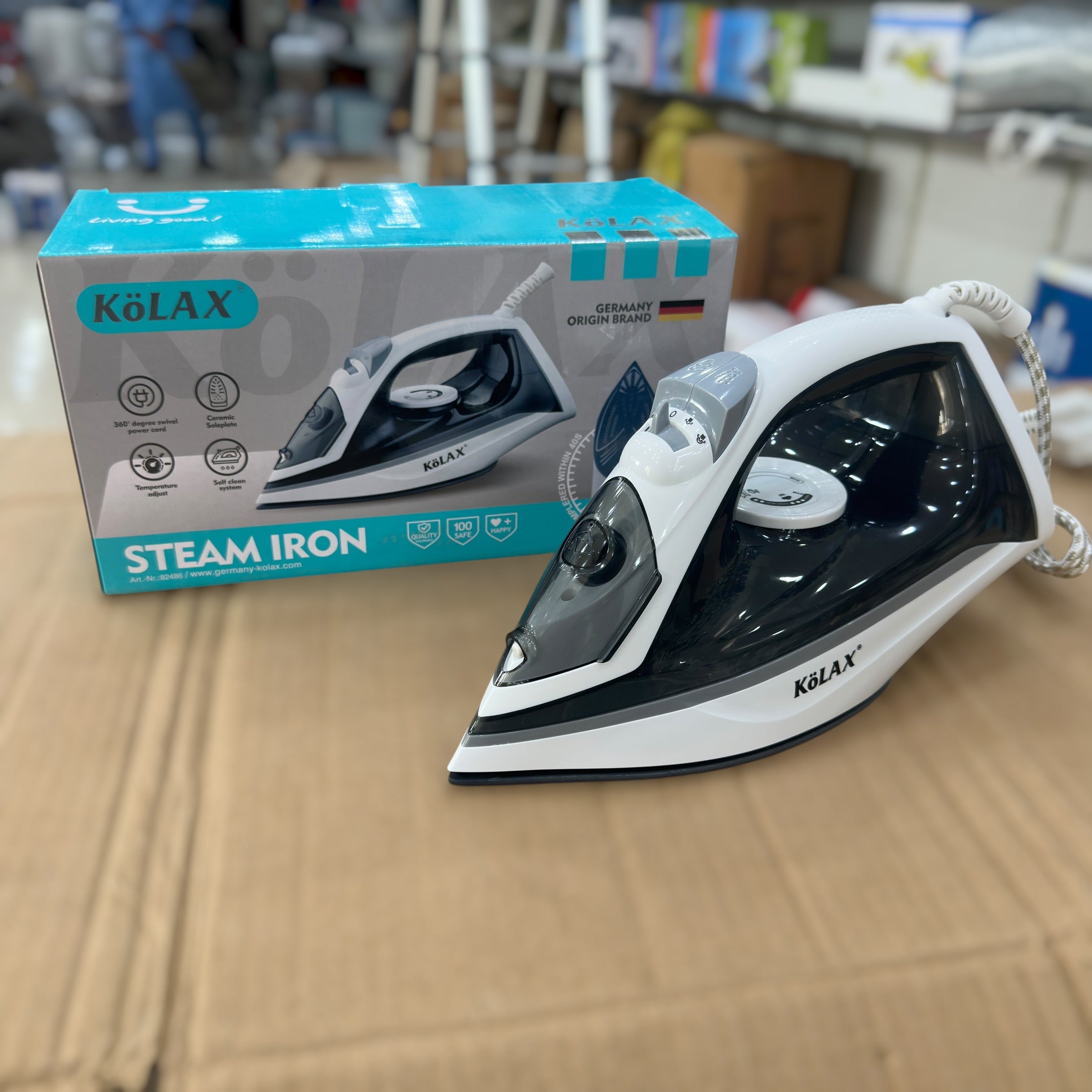 Kolax Electric Steam Iron 82478