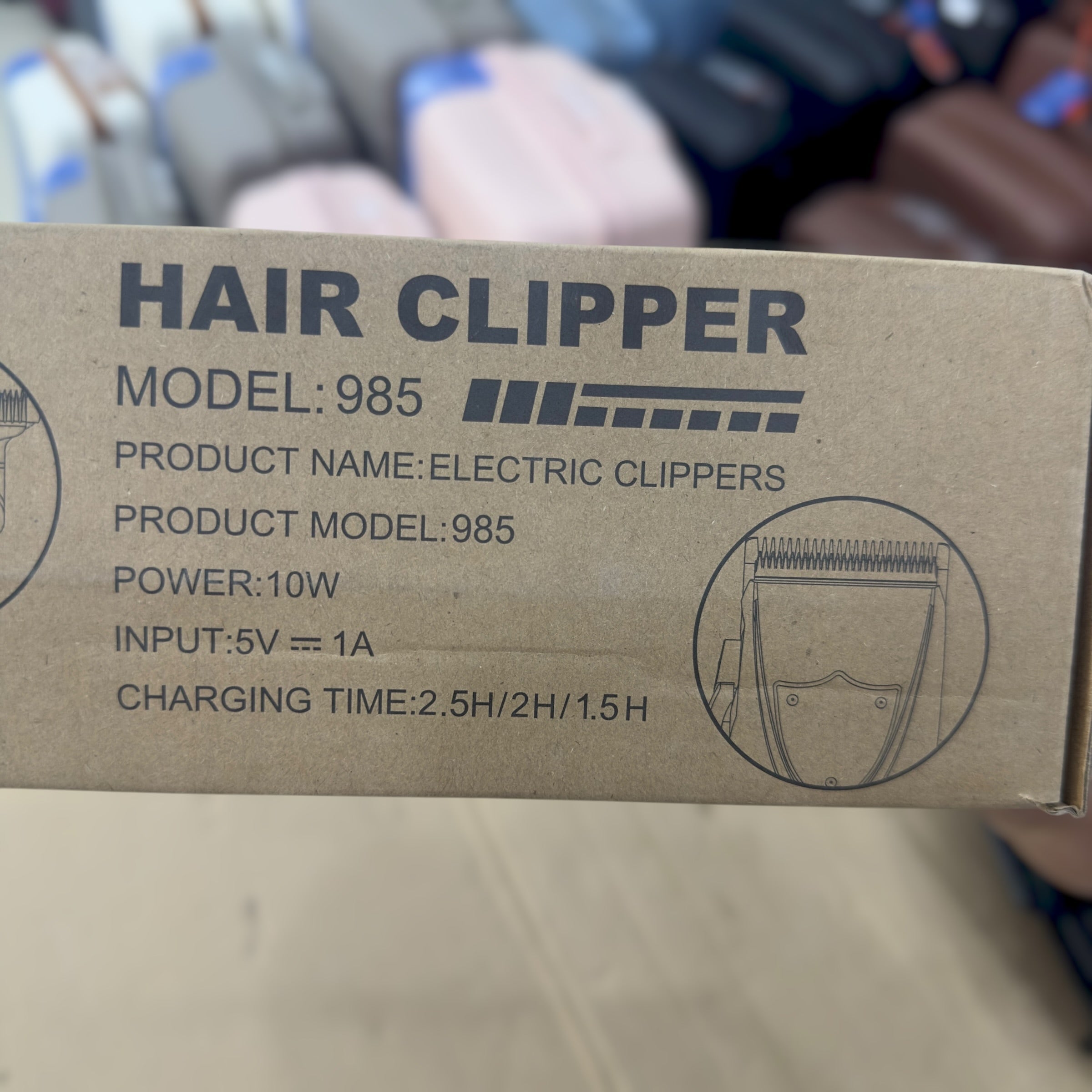 Premium Metal Body 3 in 1 Grooming Kit 985