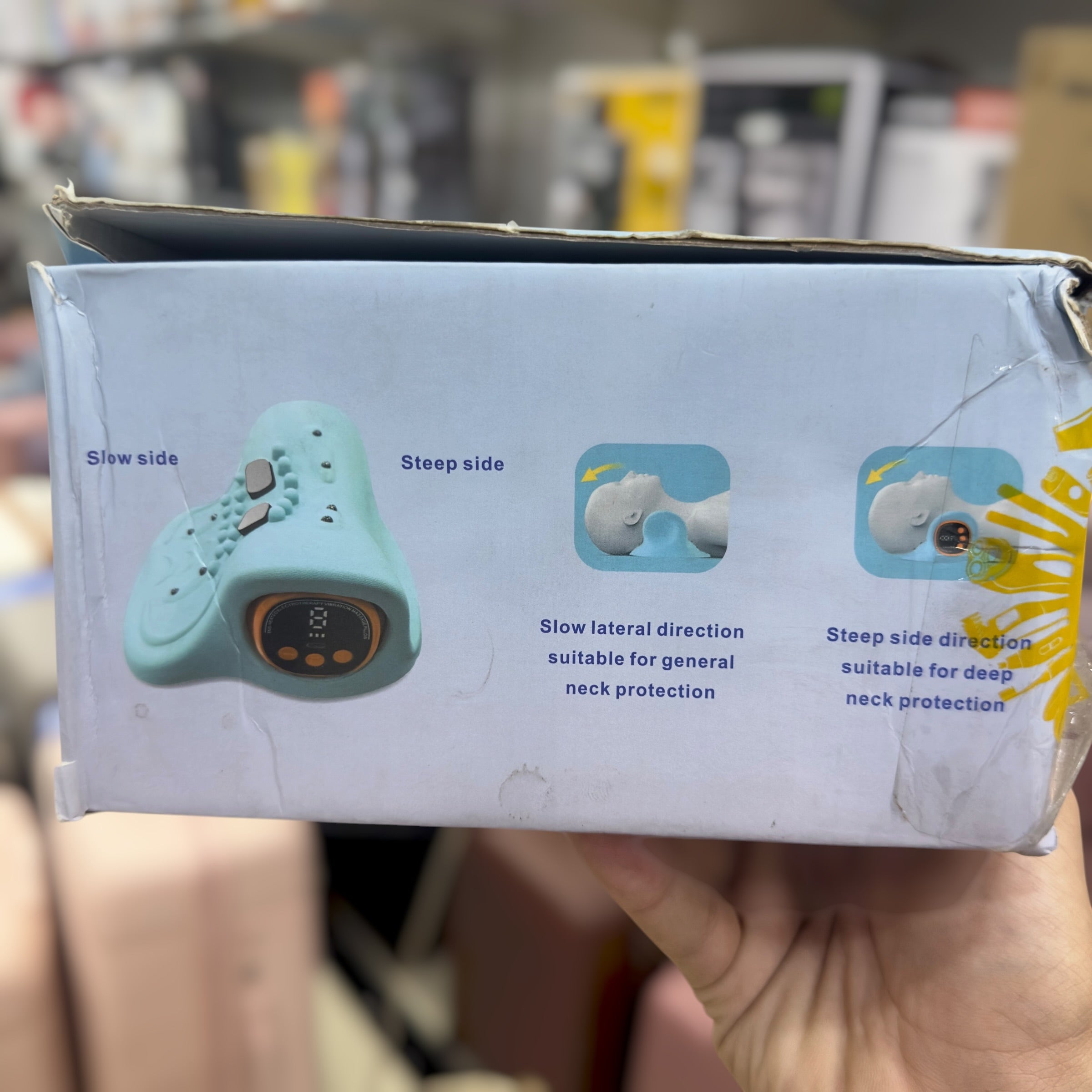 Heating Wave Vibration Electric Cervical Pillow