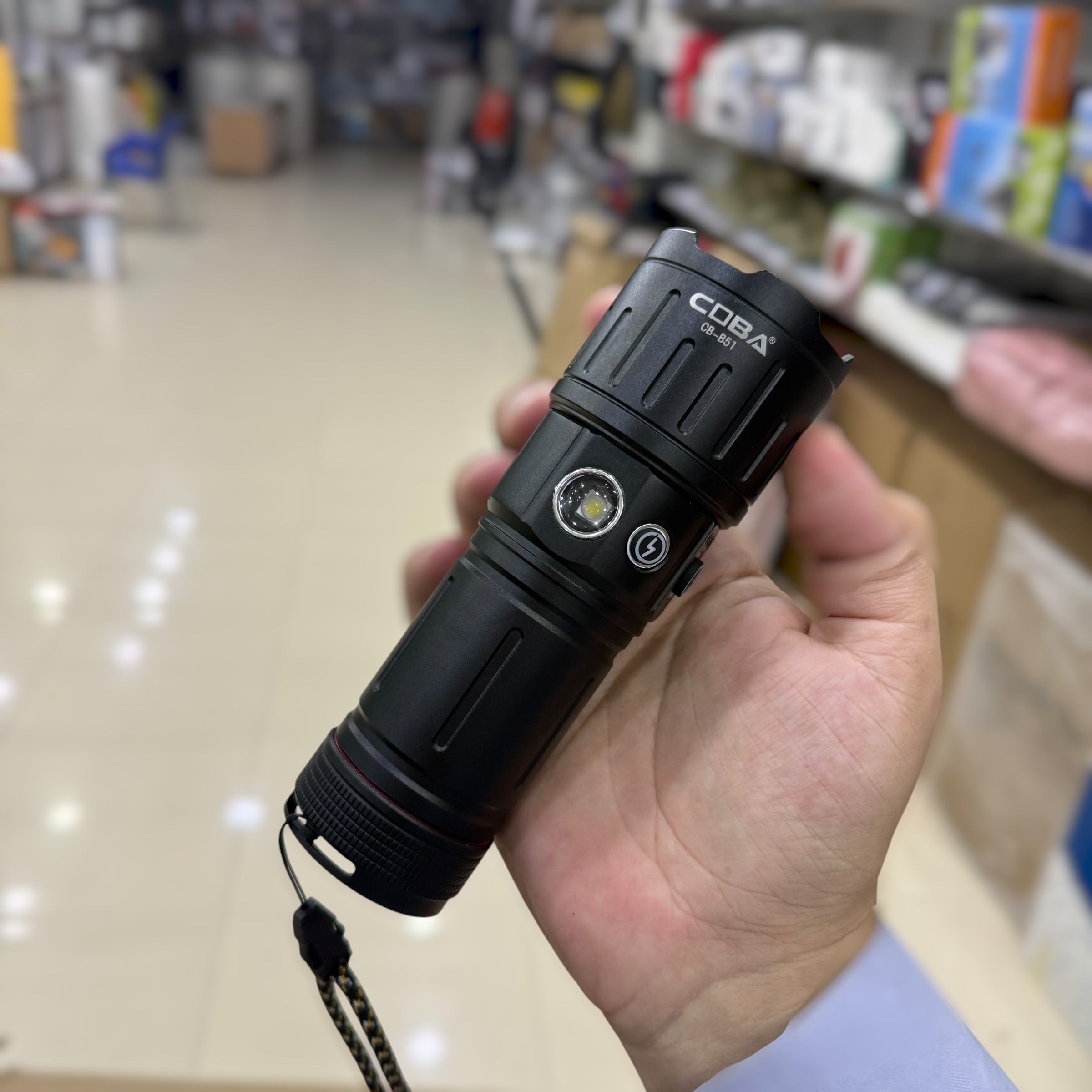 Coba Aluminium Alloy Strong Flashlight CB-B51