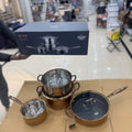 Uakeen 8 Pcs Triply S/S Cookware Set VK-99