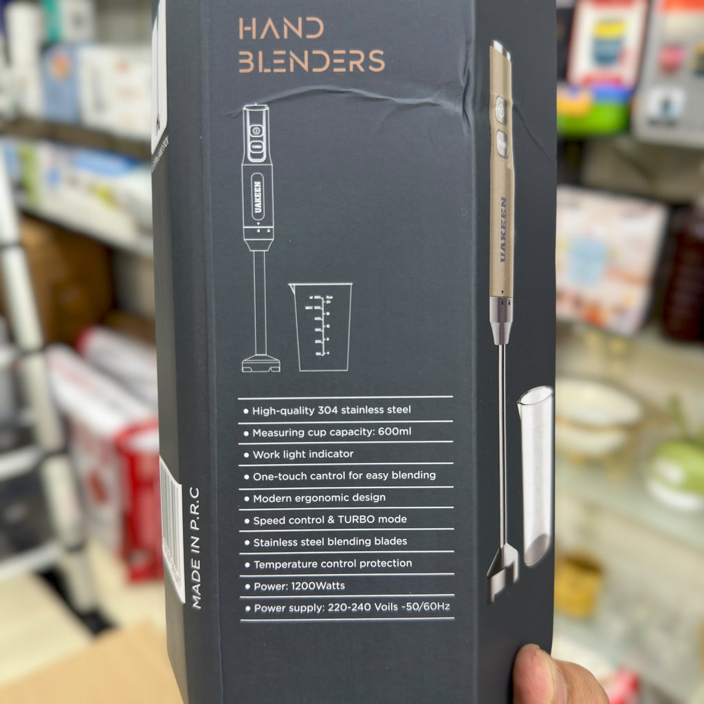 Uakeen 2 in 1 Electric Hand Blender Set Zl-524