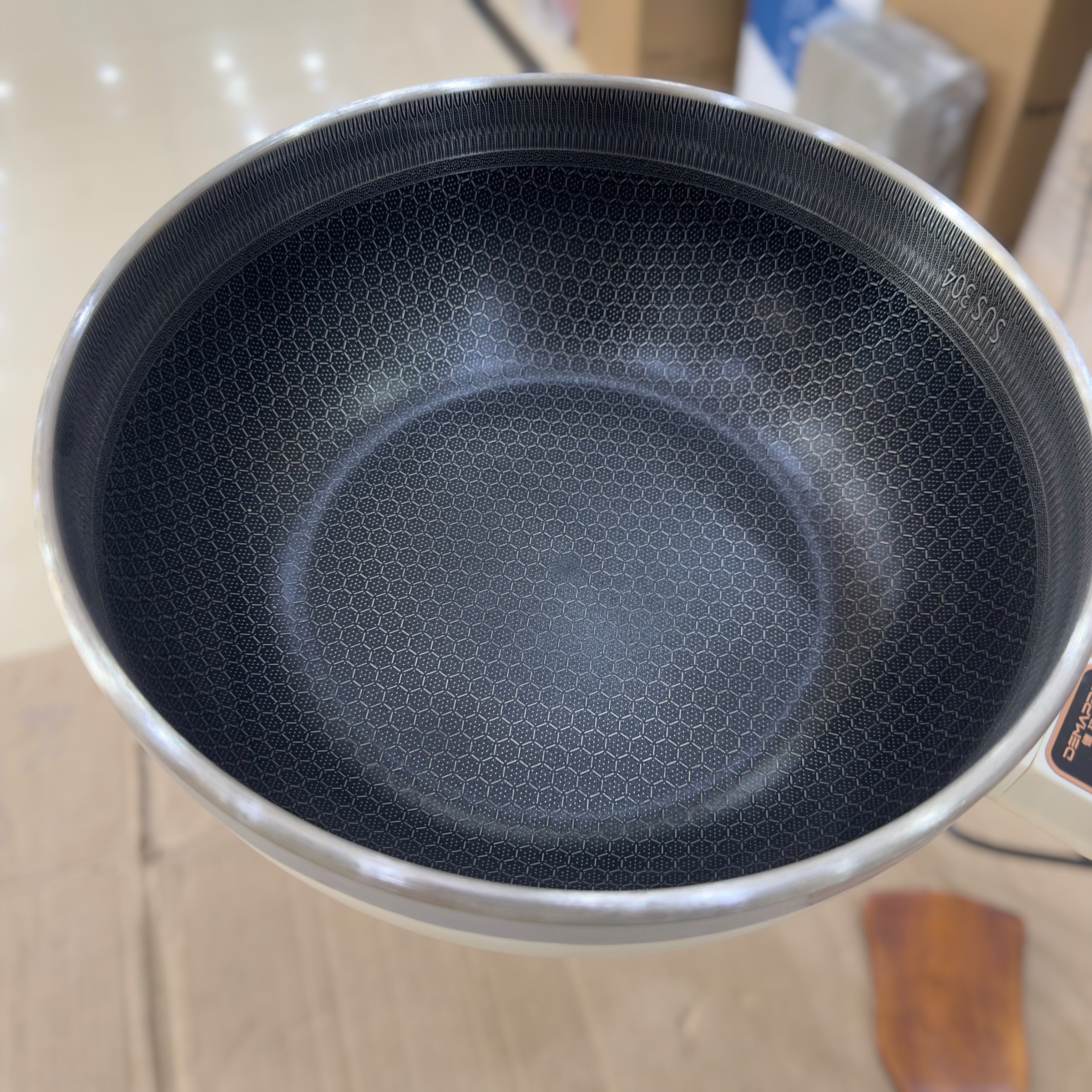 Digital Laser Coated Electric Cooking Pan
