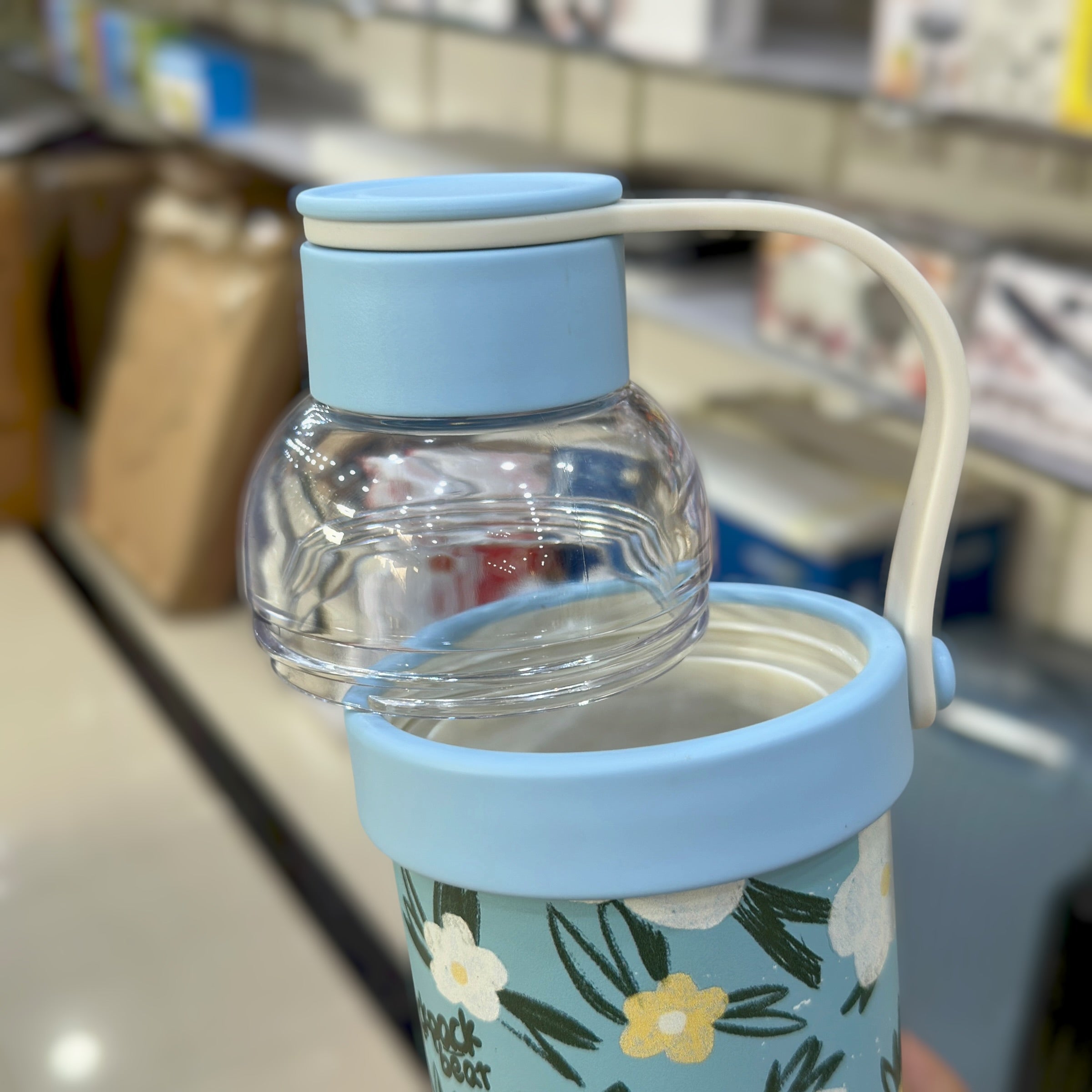 Garden Series Stainless Steel Tea and Water Separation Cup 700ml