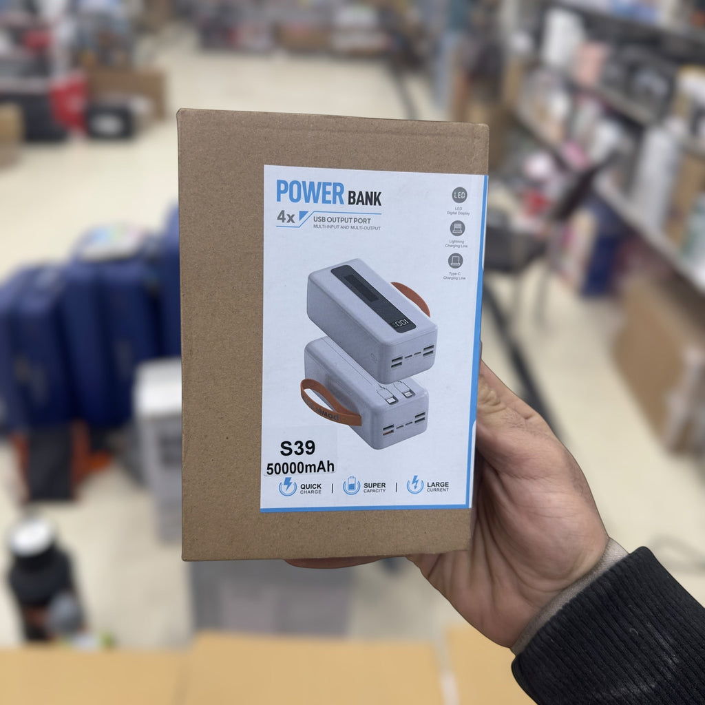 Fast Charging Power Bank S39