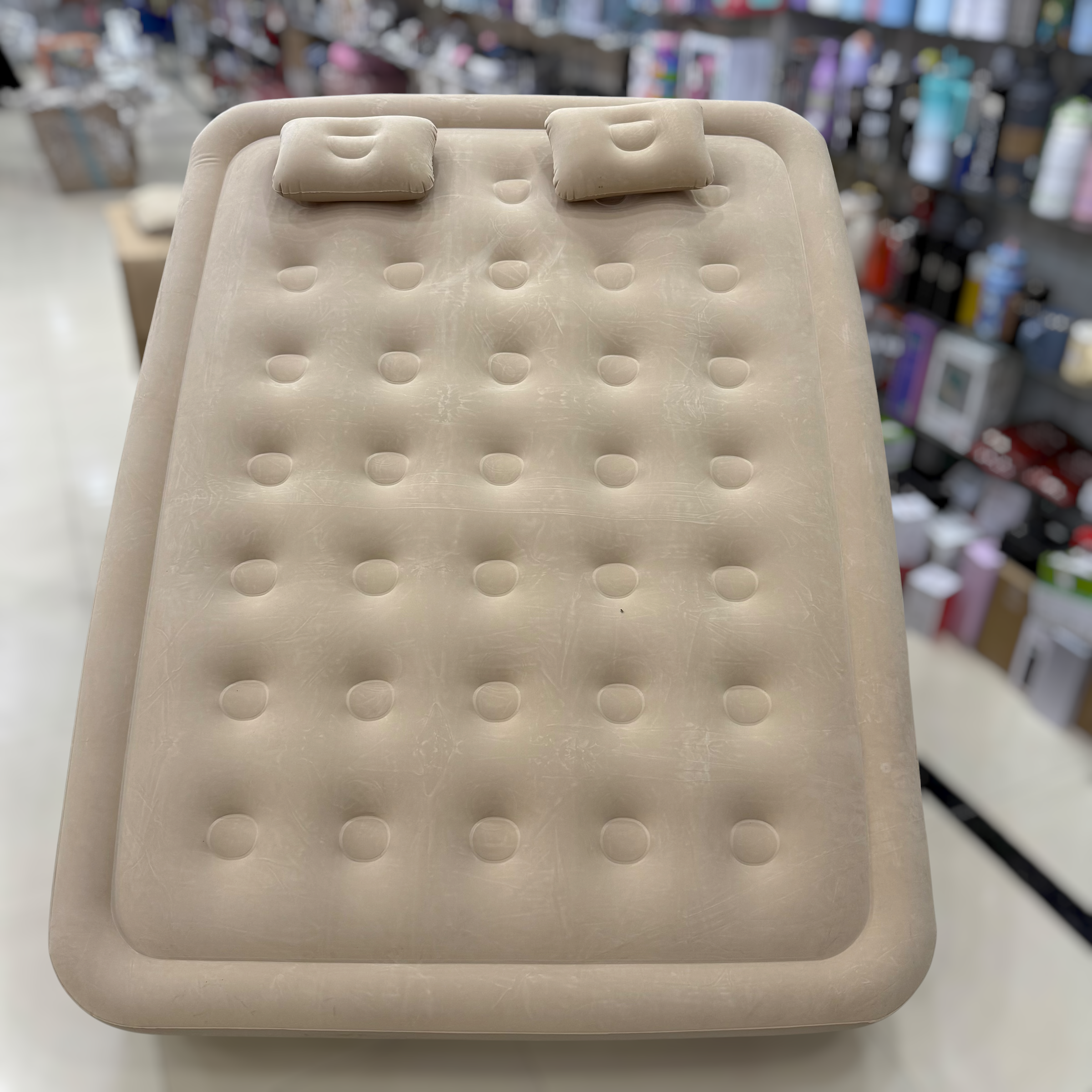 UK Lot Rechargeable Inflatable Air Mattress