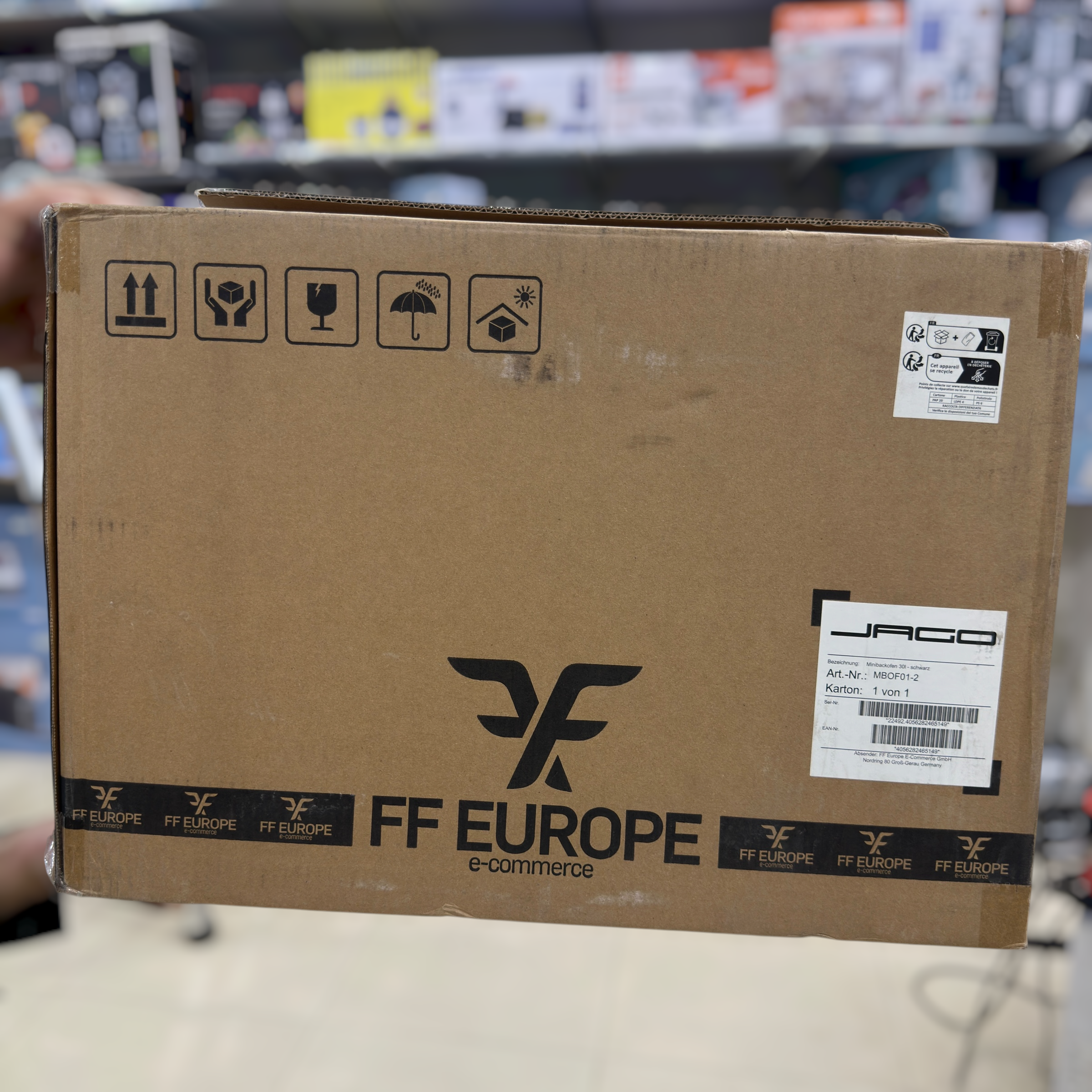 FF Europe 30L Baking Oven