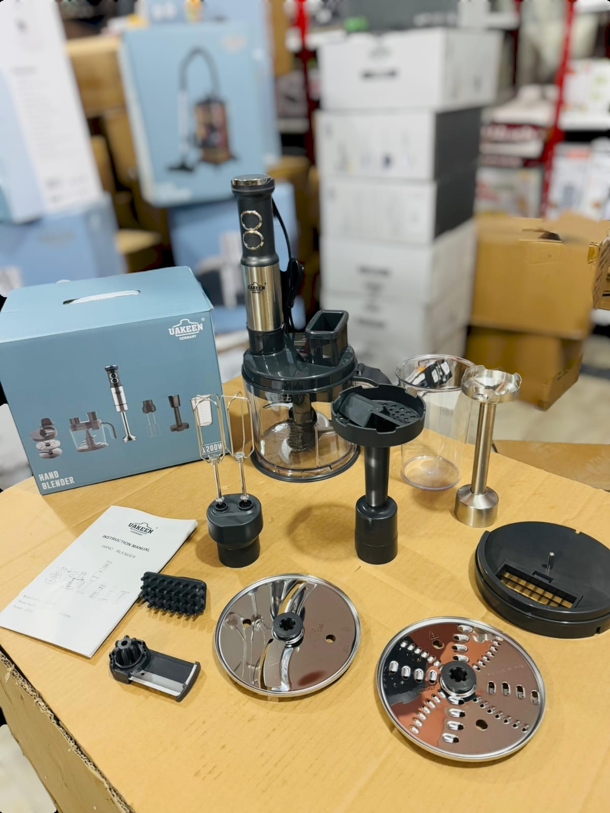 Uakeen 8-in-1 Hnad Blender Set ZL-517