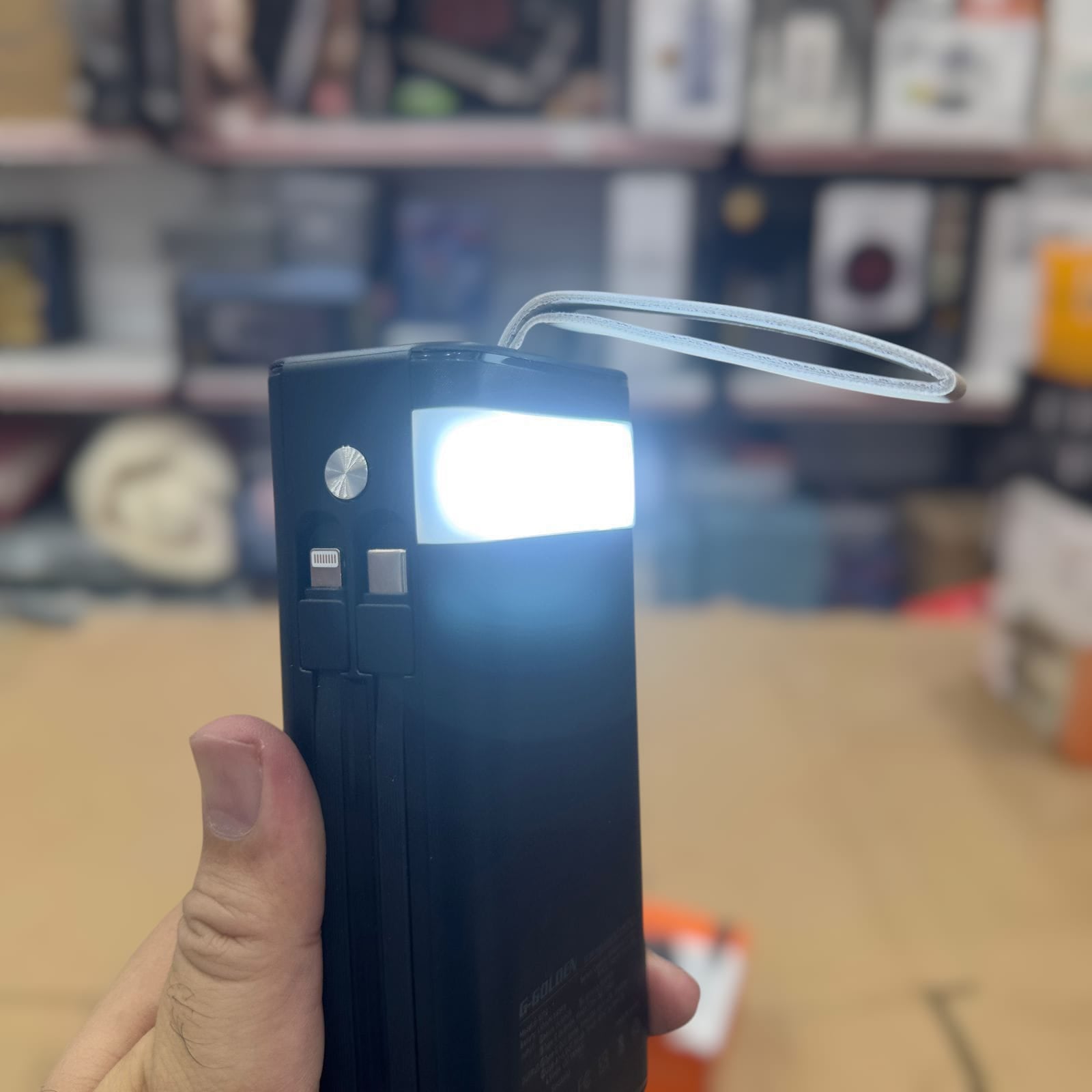 Golden 30000mAh LED Power Bank G-0010