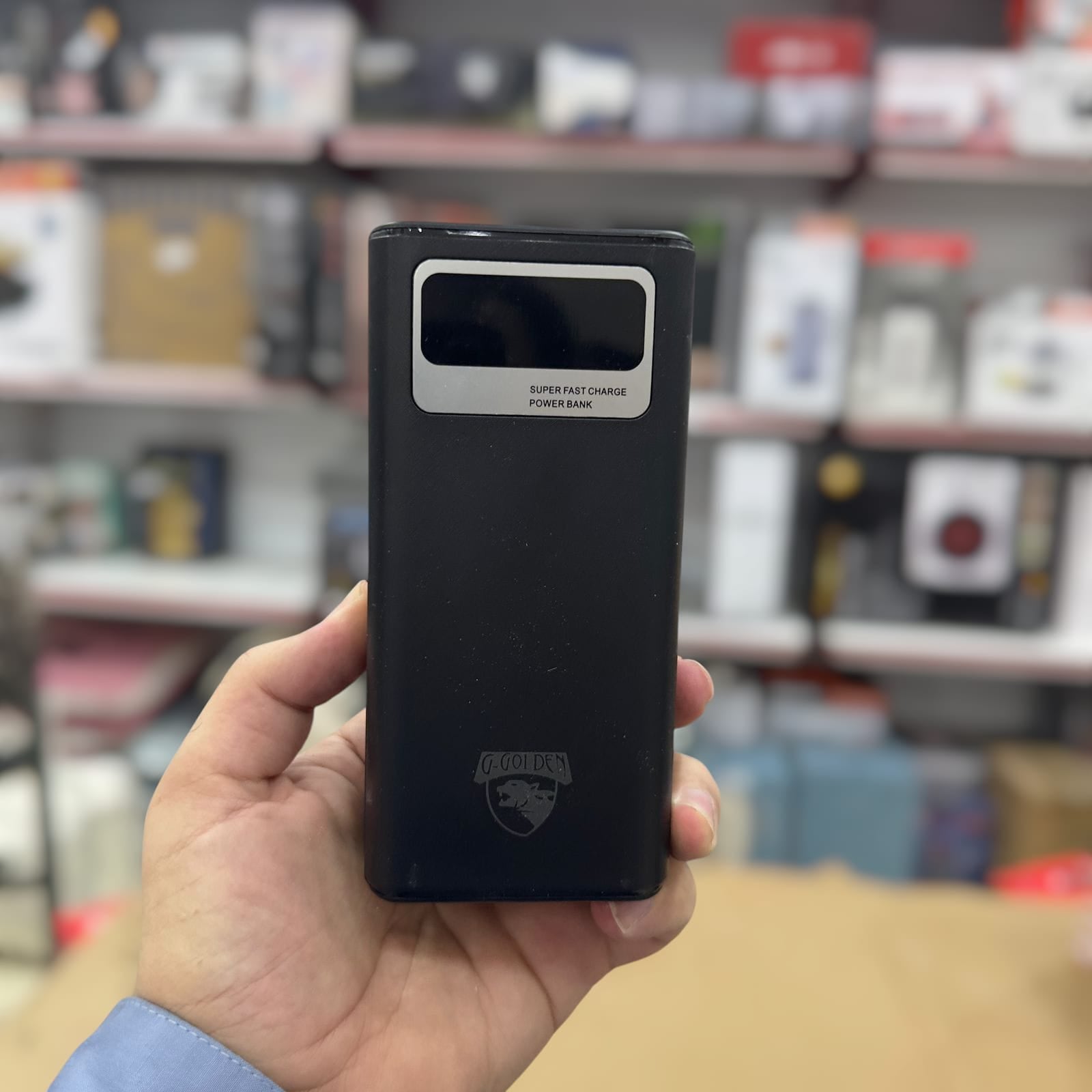 Golden 30000mAh LED Power Bank G-0010