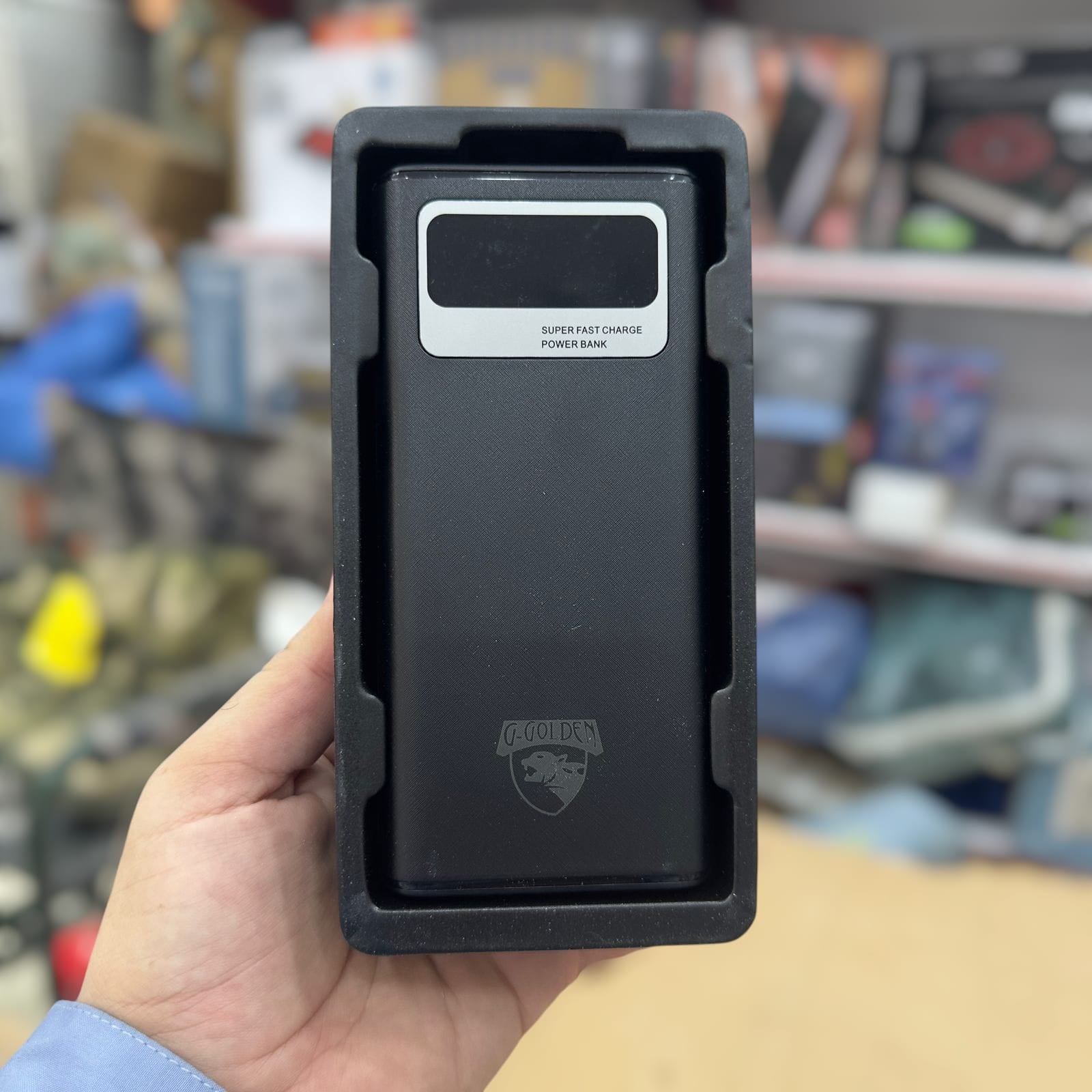 Golden 30000mAh LED Power Bank G-0010
