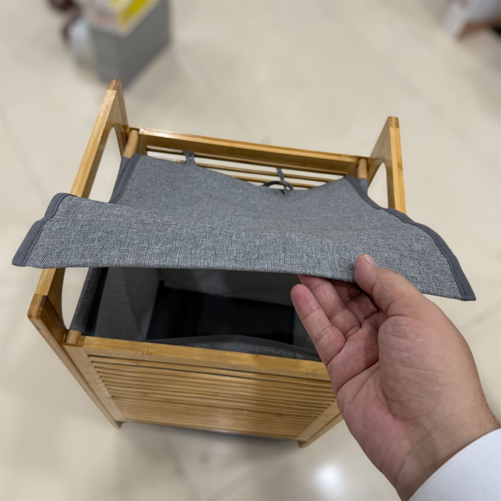 Bamboo Laundry Basket