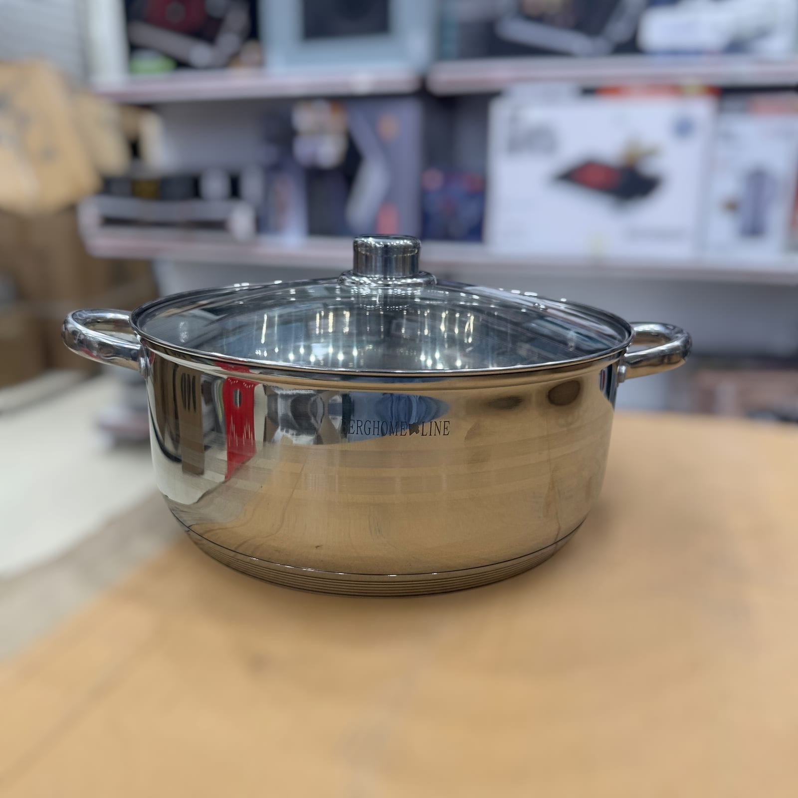 Berghome Line 8pcs Stainless Steel Cookware Set BL-1465