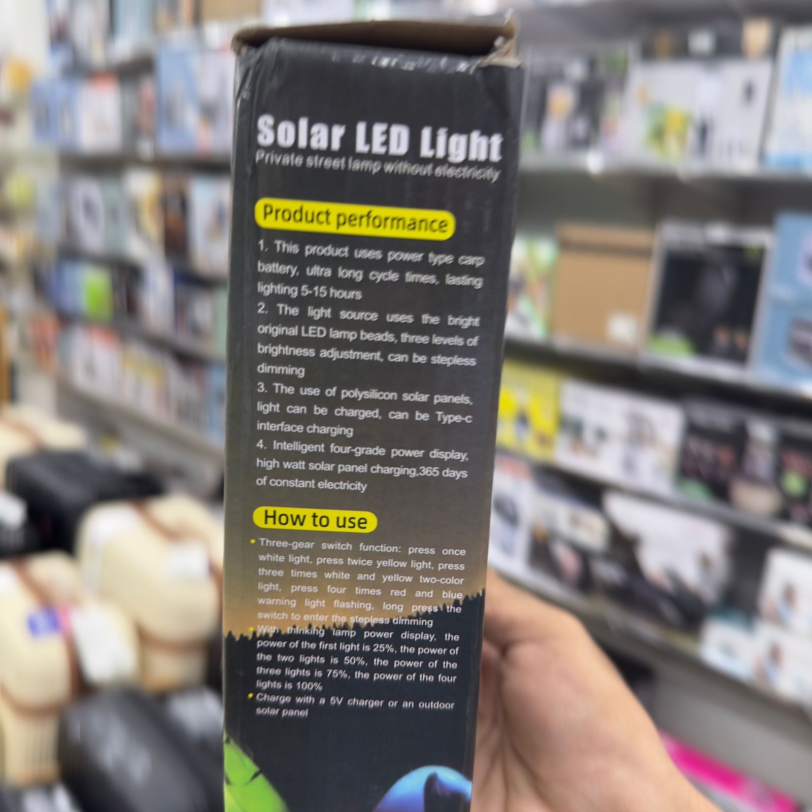 Solar Led Private Street Light