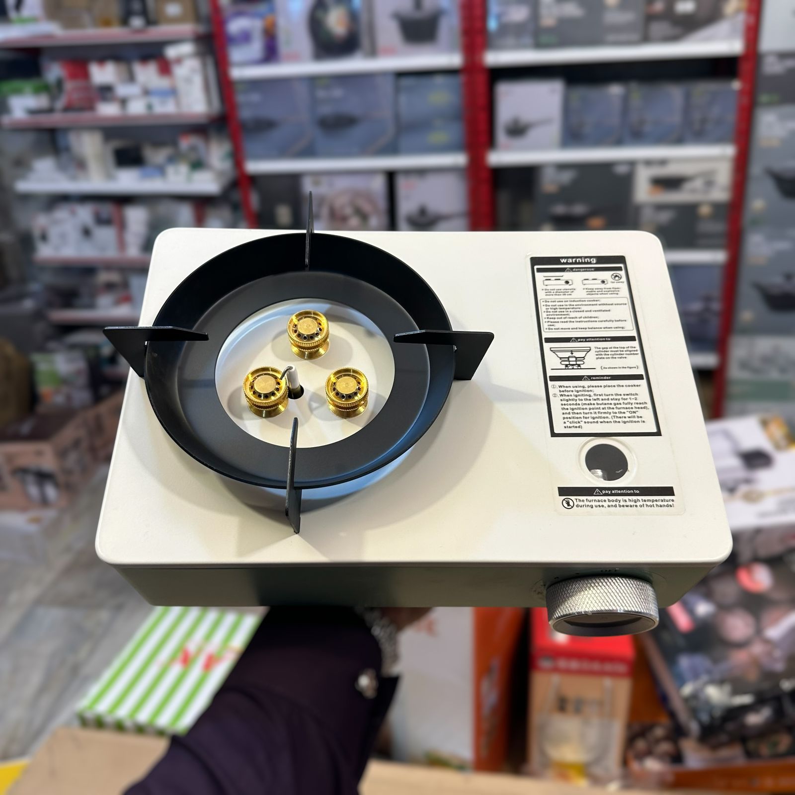 Premium Quality Camping Stove with Box
