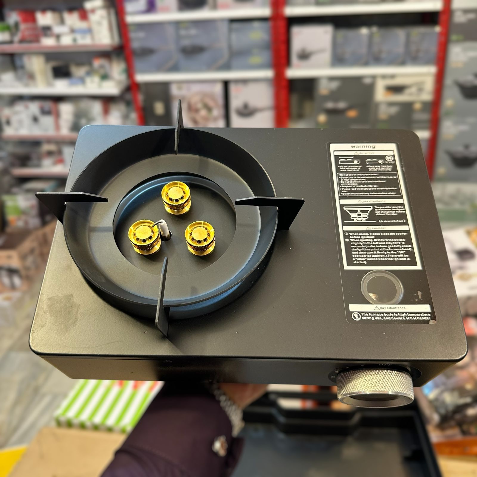 Premium Quality Camping Stove with Box